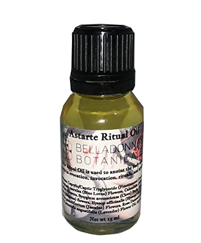 Astarte Ritual Oil - Premium Spiritual Oil for Meditation, Prayer & Sacred Ceremonies - Enhance Your Spiritual Practice & Sacred Space