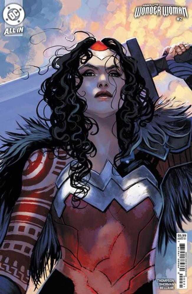 Absolute Wonder Woman #2 Cover C Stephanie Hans Variant - Premium Card Stock Comic Book for Collectors & Fans - Perfect for Display, Gifting & Comic Conventions