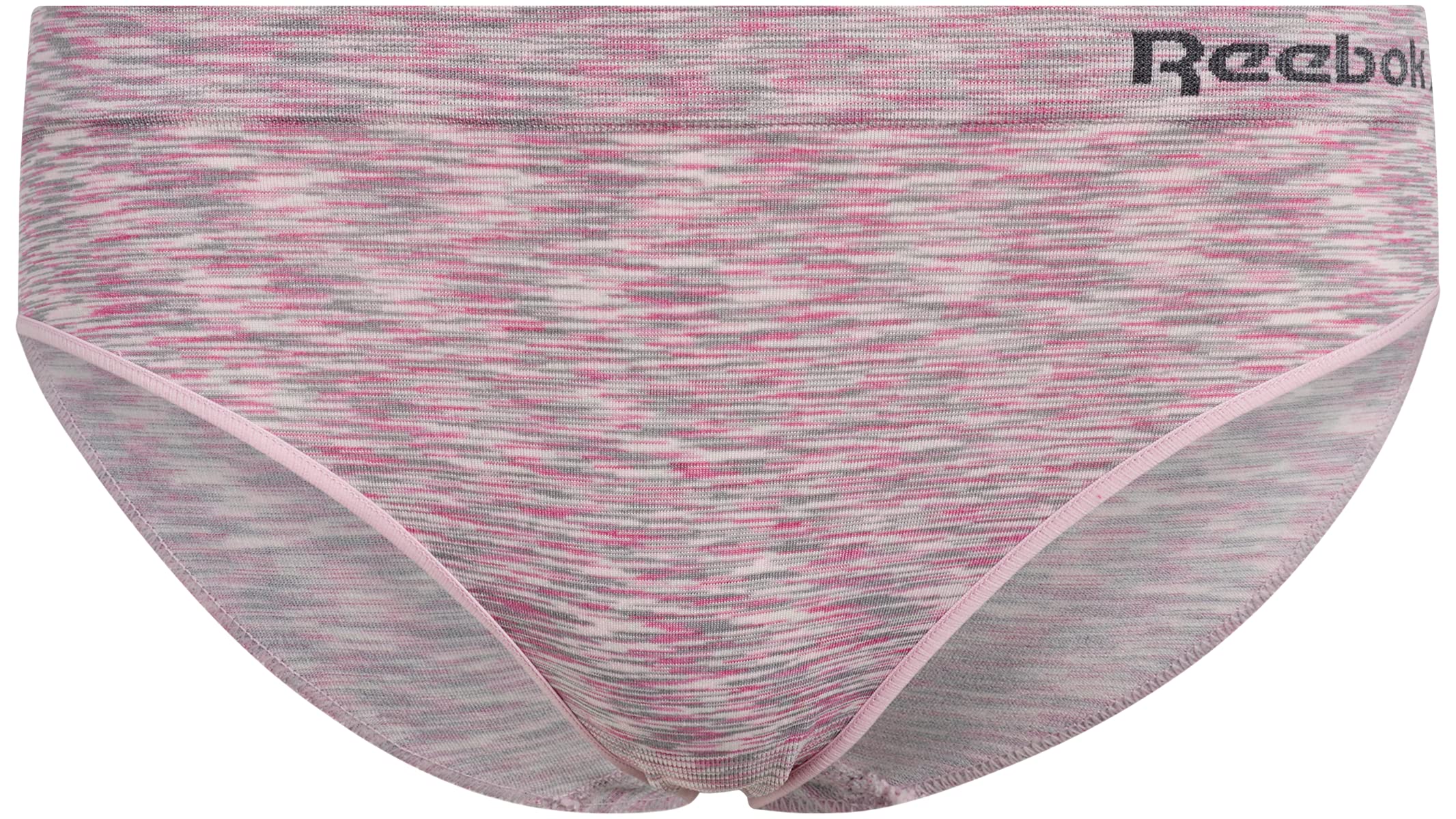Reebok Women's Performance Seamless Bikini Underwear 5-Pack - Stretch Breathable Workout & Yoga Underwear for Women (S-XL) - Gym, Running, Daily Wear Comfort