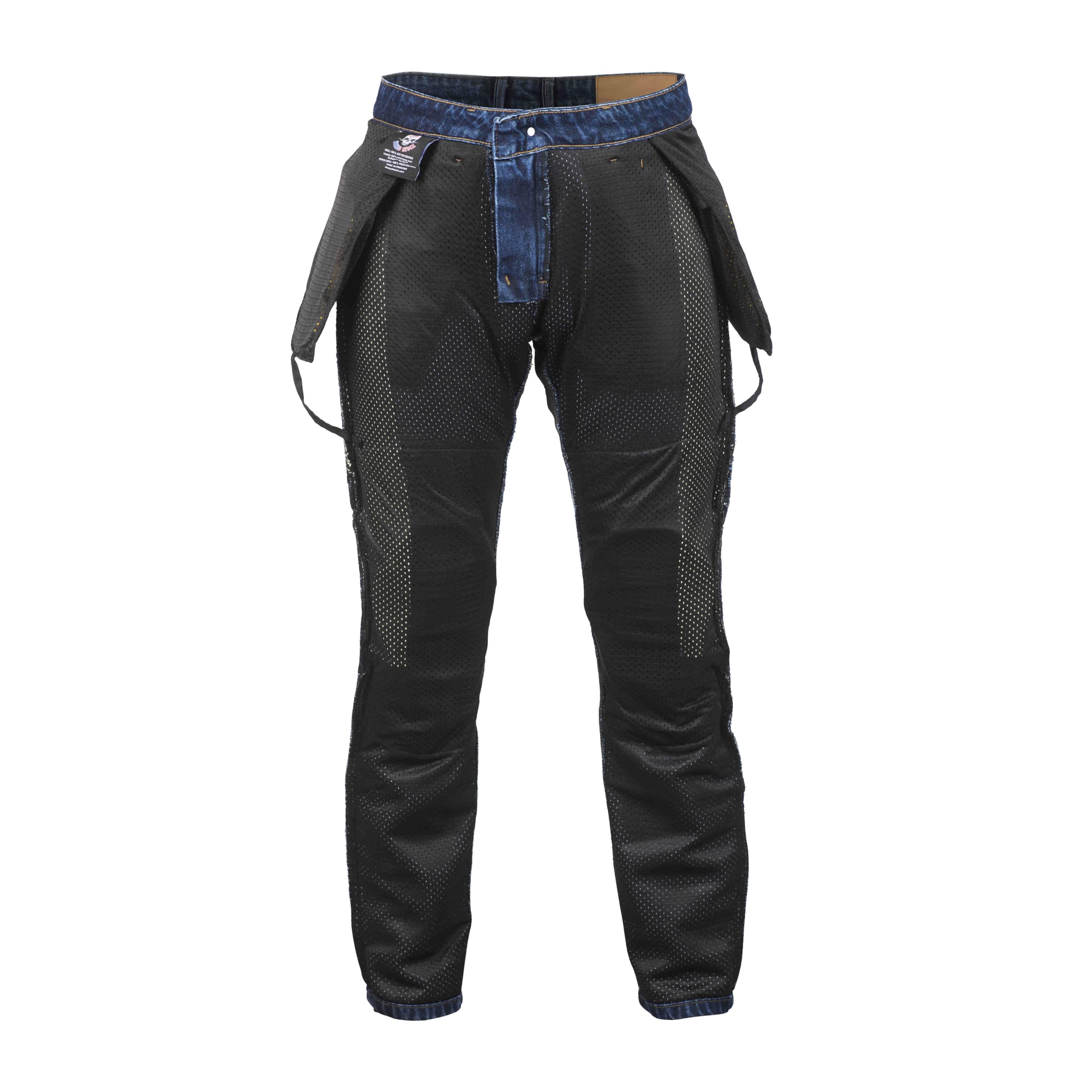 Men's Motorcycle Riding Jeans with CE LEVEL2 Armor - Dirtbike & Dual Sport Pants for Safe Riding