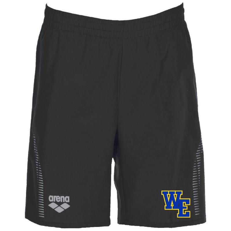 Warren East Arena Team Line Bermuda Shorts with Logo - Comfortable Athletic Shorts for Men, Basketball, Gym & Casual Wear