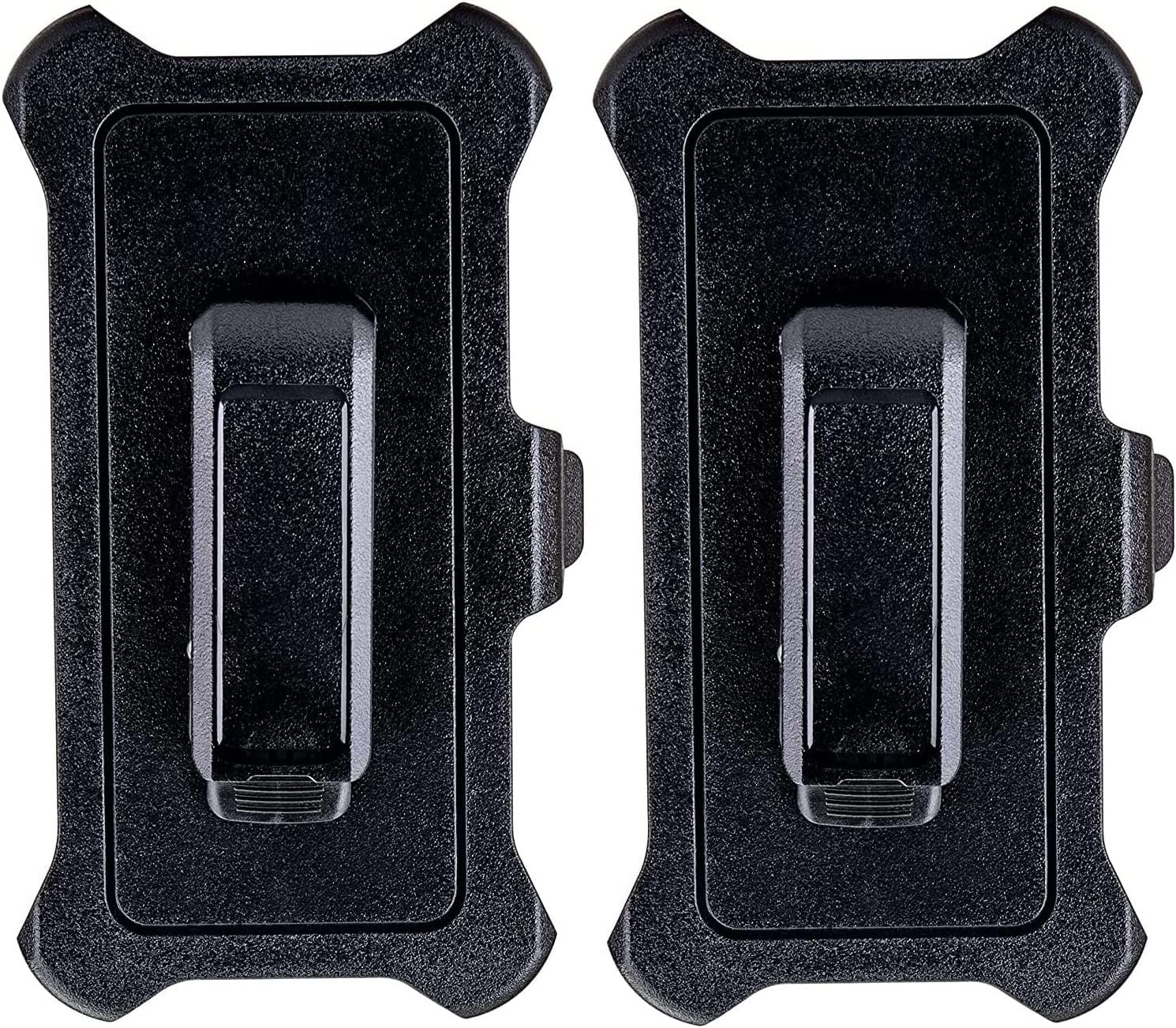 2 Pack Replacement Belt Clip Holster for OtterBox Defender Series Case - Compatible with Apple iPhone 12 & iPhone 12 Pro (6.1 Inch) | Secure Carry for Work, Outdoor & Daily Use