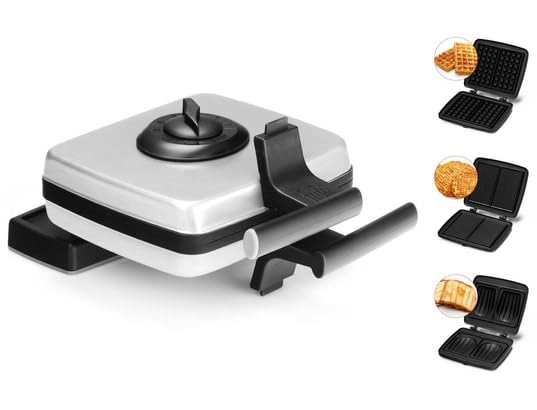 FRIFRI Waffle Maker - Non-Stick Electric Belgian Waffle Iron with Adjustable Temperature (Model: Fri022814512GRP) - Perfect for Breakfast, Brunch & Family Gatherings