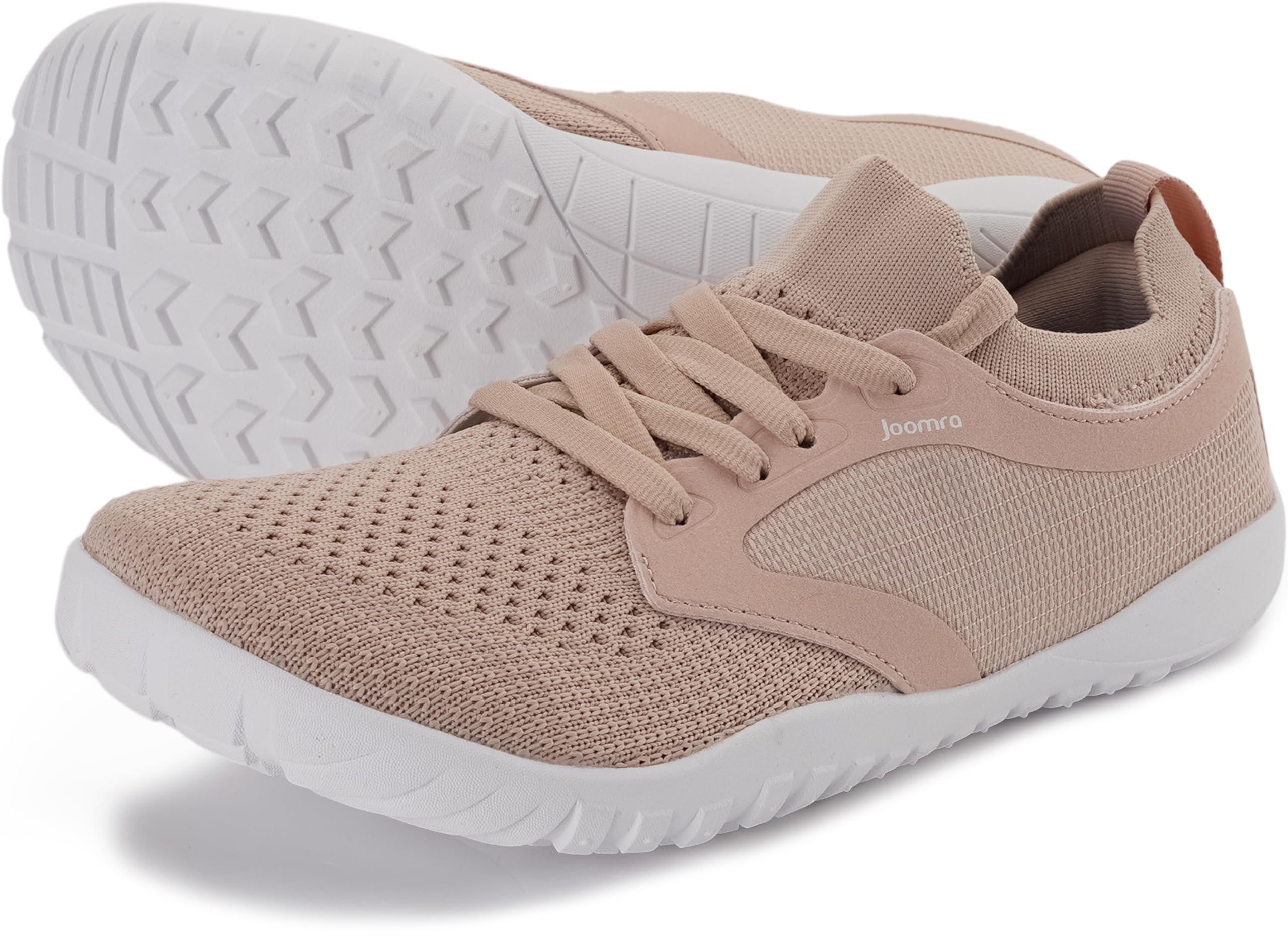 Joomra Women's Barefoot Shoes - Wide Toe Box Minimalist Sneakers with Zero Drop Grippy Sole | Comfortable Walking & Running Shoes for Active Lifestyles
