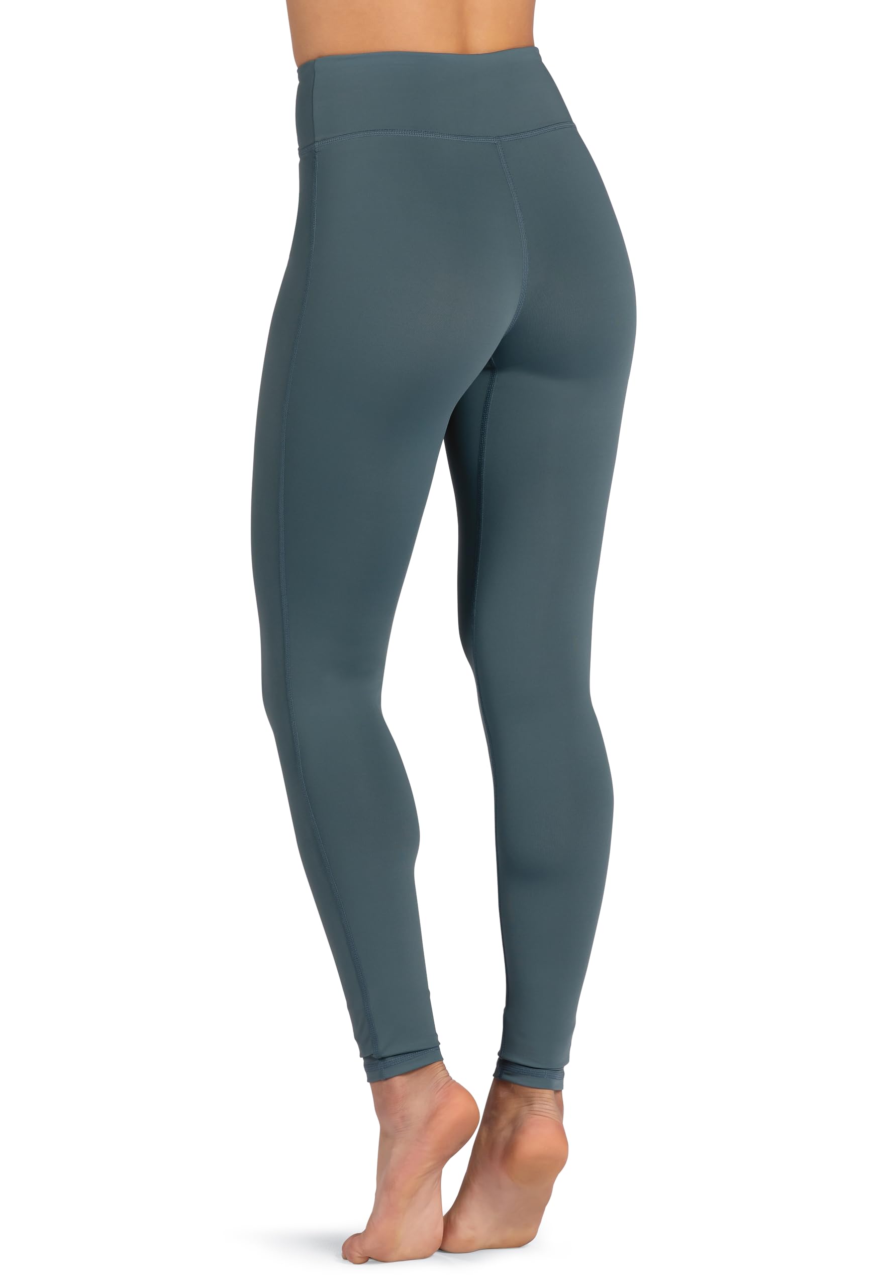 Balera FlexTek High Waist Leggings for Women & Girls - Stretchy Dance Yoga Workout Pants with Wide Comfort Waistband - Perfect for Ballet, Gym, Running & Everyday Wear