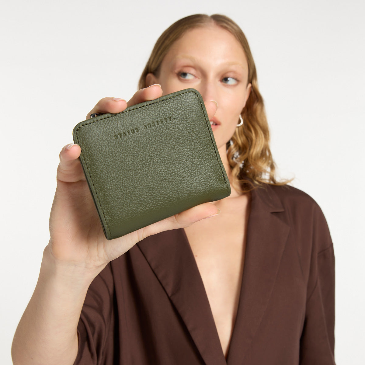 Sense Of Wonder Wallet for Women & Men - Khaki Crossbody Bag with RFID Blocking - Stylish & Secure Travel & Everyday Use