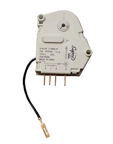 Edgewater Parts 482493 Defrost Timer Replacement for Whirlpool Refrigerator - Compatible with Multiple Models - Keep Your Fridge Running Efficiently for Fresh Food Storage