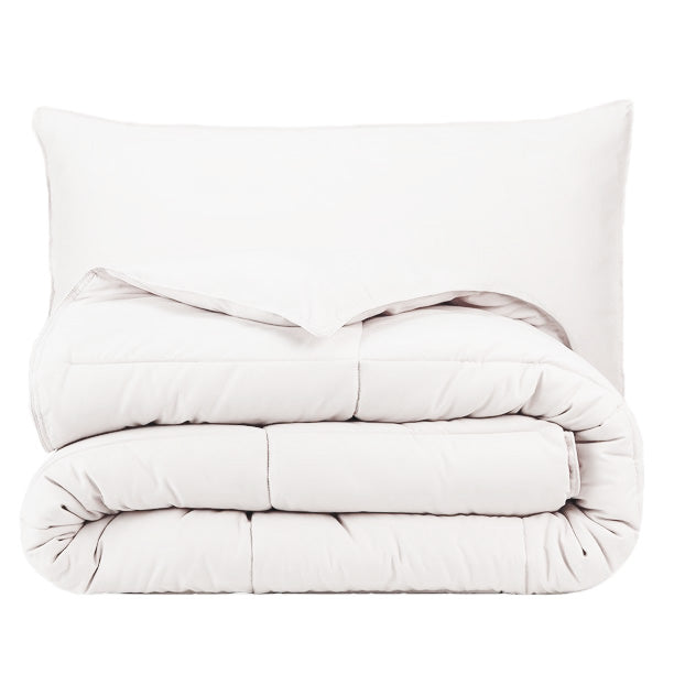 Pillowtex Essential Bedding Set - All Season Comforter with Matching Pillowcases | Soft & Breathable for Year-Round Comfort | Perfect for Master Bedroom, Guest Room & Dormitory