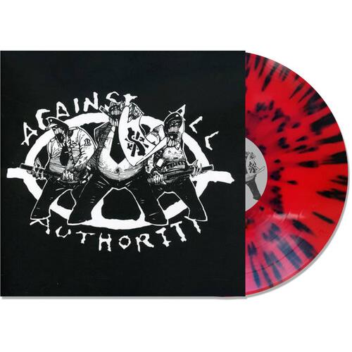 24 Hour Roadside Resistance Red & Black Splatter Vinyl LP Record - Limited Edition Punk Rock Music for Road Trips & Home Listening