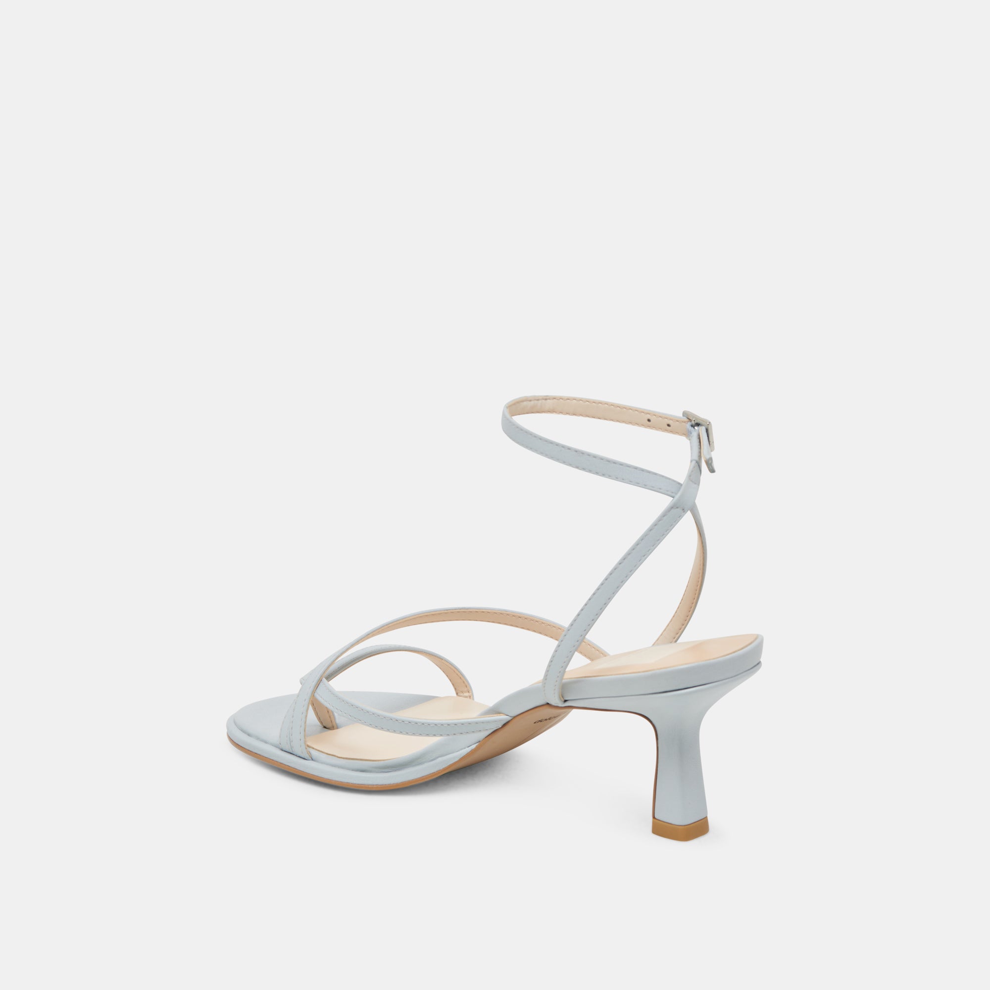 MORAH Women's High Heels - Ice Blue Genuine Leather Pumps for Party, Wedding & Evening Events - Stylish & Comfortable Dress Shoes