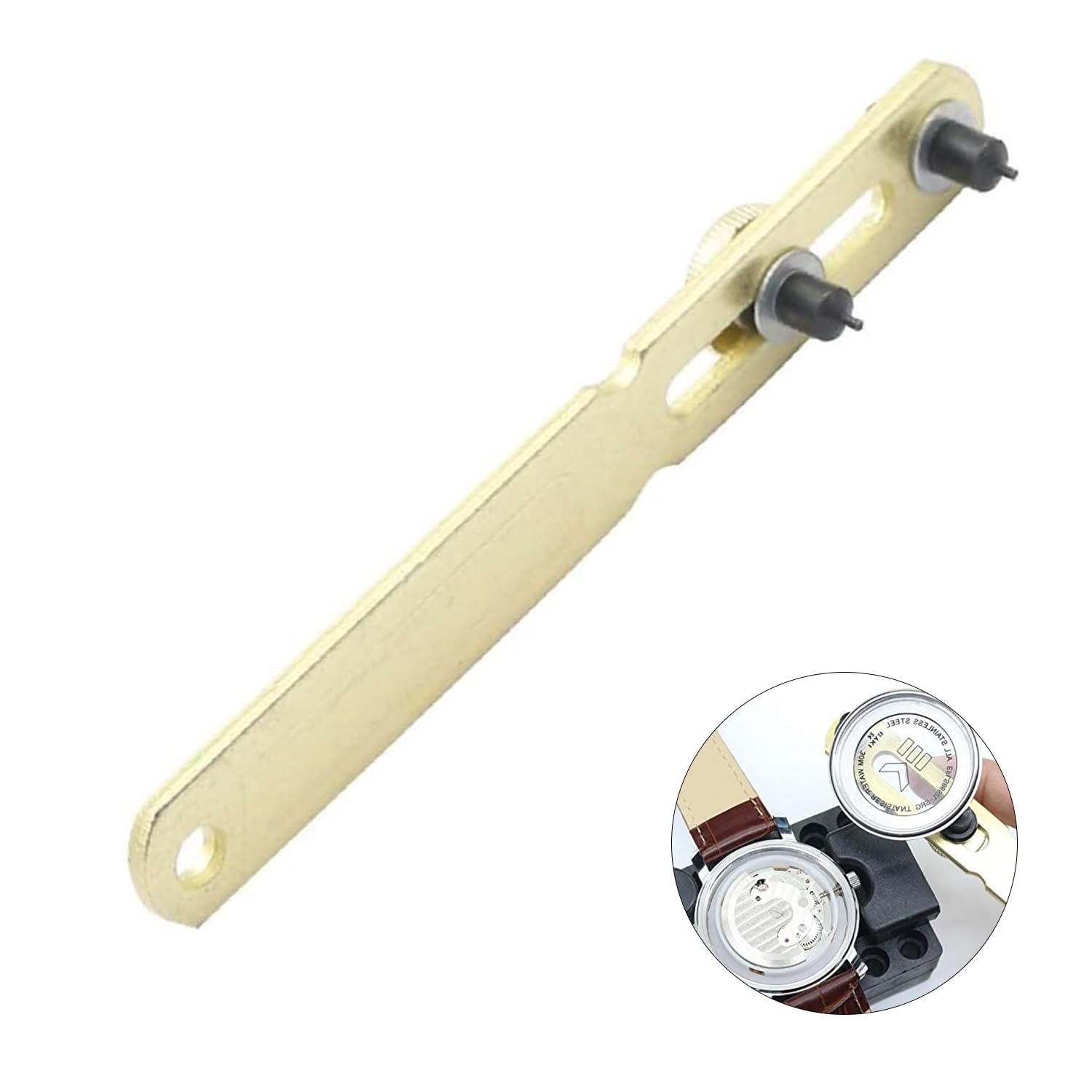 Professional Watch Back Removal Tool Kit - Adjustable Watch Case Opener for Battery Replacement & Repair | Watchmaker Repair Accessories | Ideal for DIY Watch Maintenance & Jewelry Repair