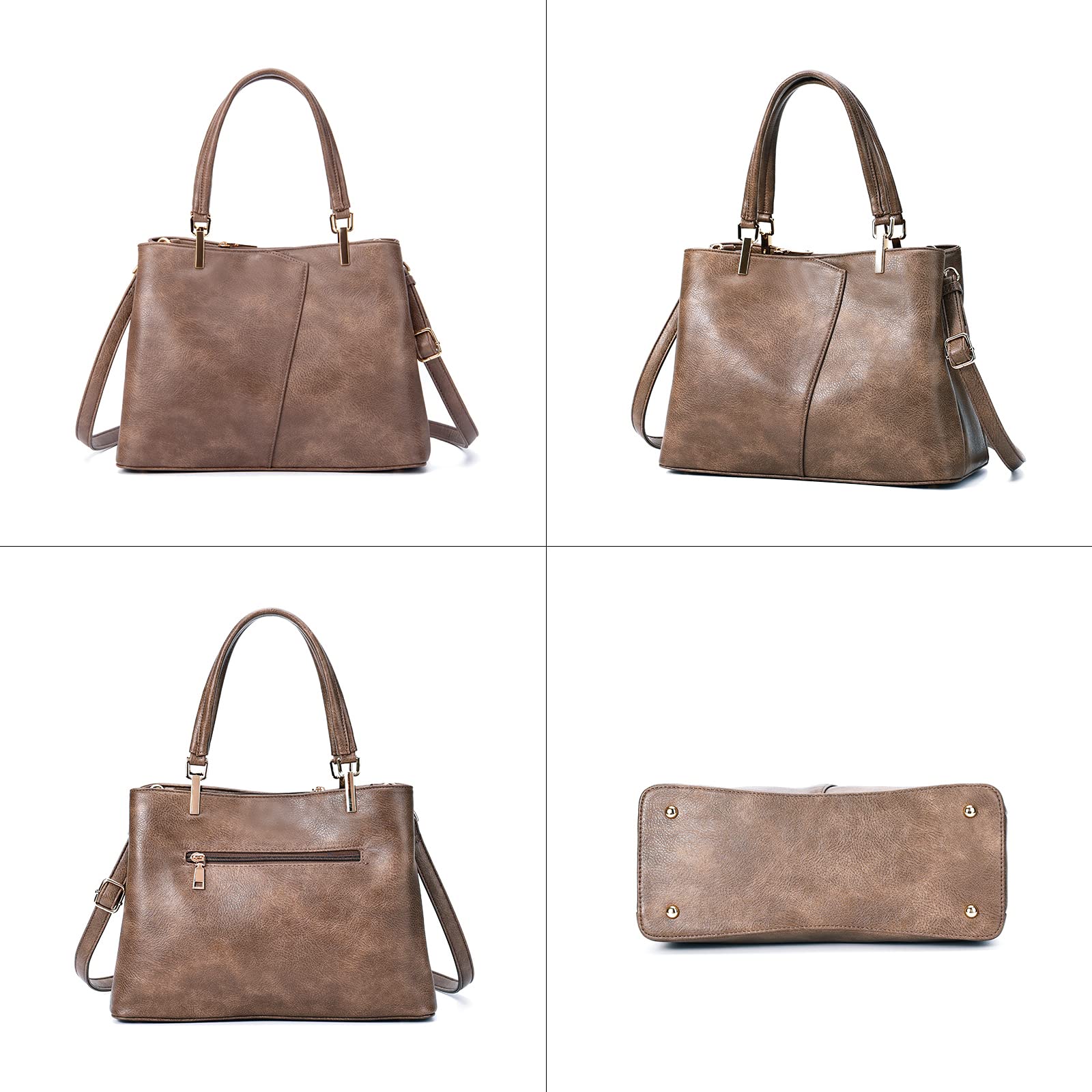Stylish KouLi Buir Hobo Bags for Women - Large PU Leather Shoulder Purses, Crossbody Handbags & Top Handle Tote - Perfect for Work, Travel & Everyday Use