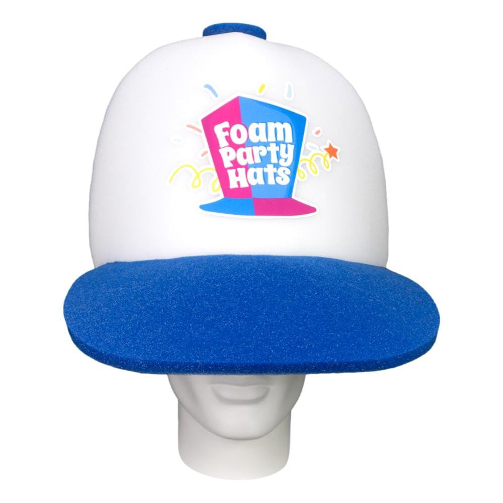 Custom Foam Party Trucker Hats - Giant Funny Mens & Womens Trucker Caps for Parties, Festivals & Events - Personalized Cute Trucker Hats for Bachelorette, Birthday & Costume Parties