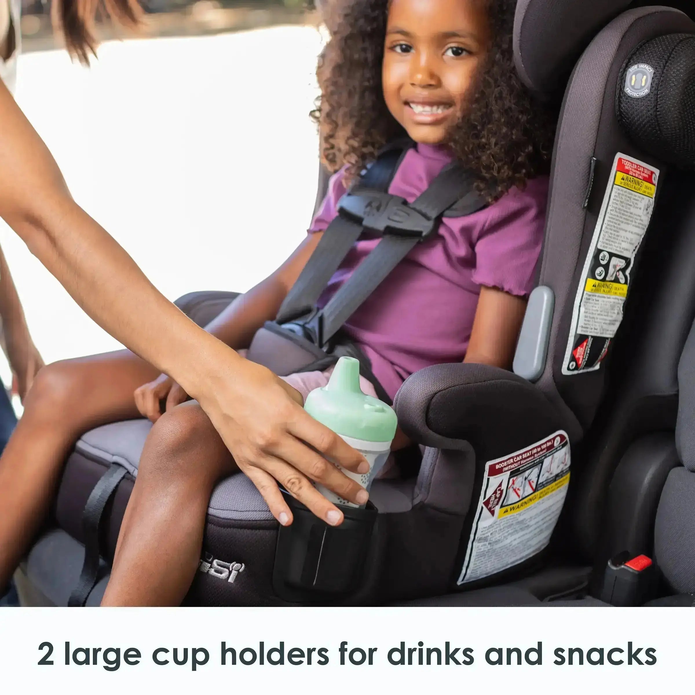 Hybrid™ SI 3-in-1 Convertible Car Seat with Side Impact Protection - Madrid Black (Target Exclusive) | Safe for Infants, Toddlers & Big Kids | Perfect for Travel, Daily Commute & Family Road Trips