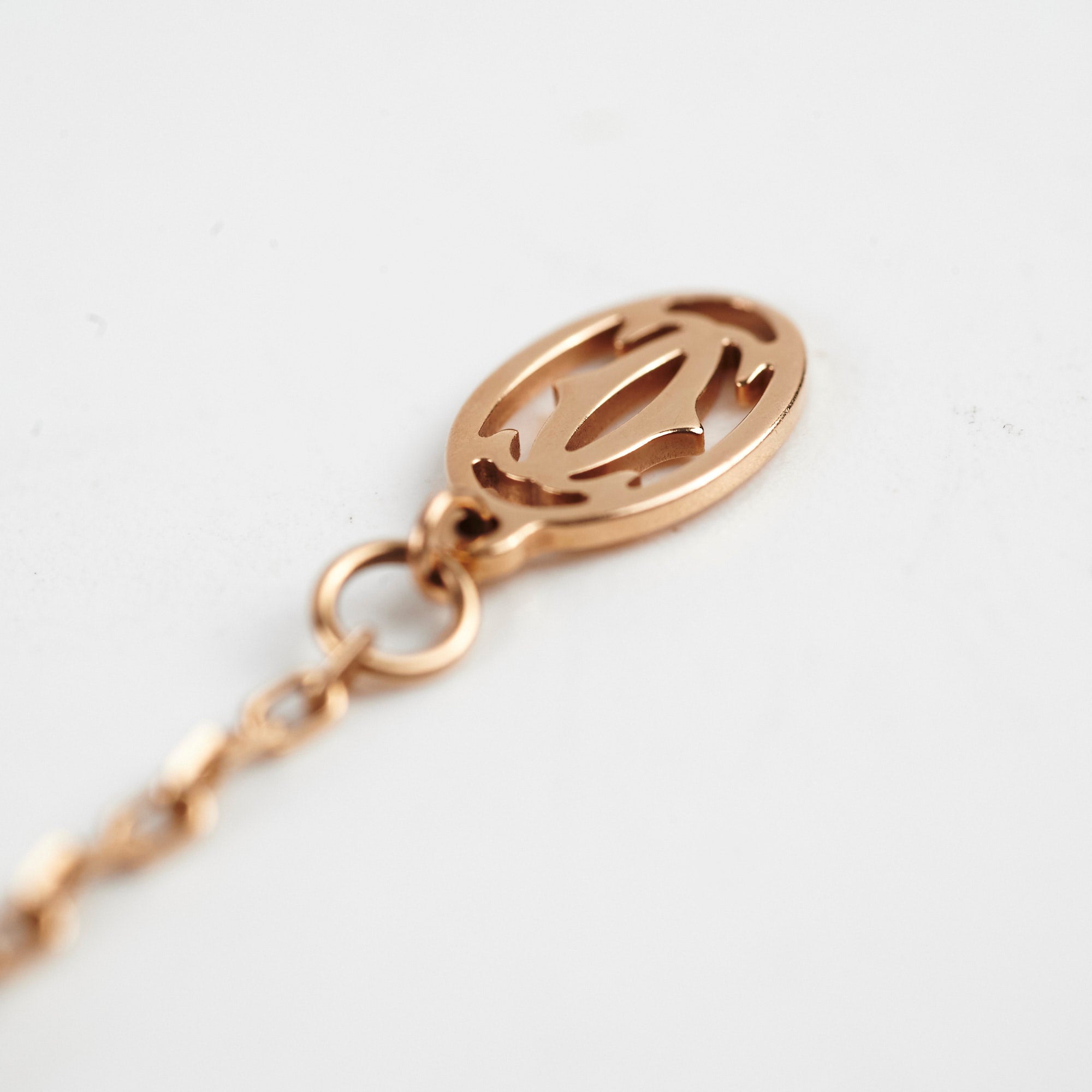 Cartier Pink Gold Sapphire Bracelet for Women - Luxury Jewelry Gift for Anniversary, Birthday & Special Occasions - Elegant & Timeless Fashion Accessory
