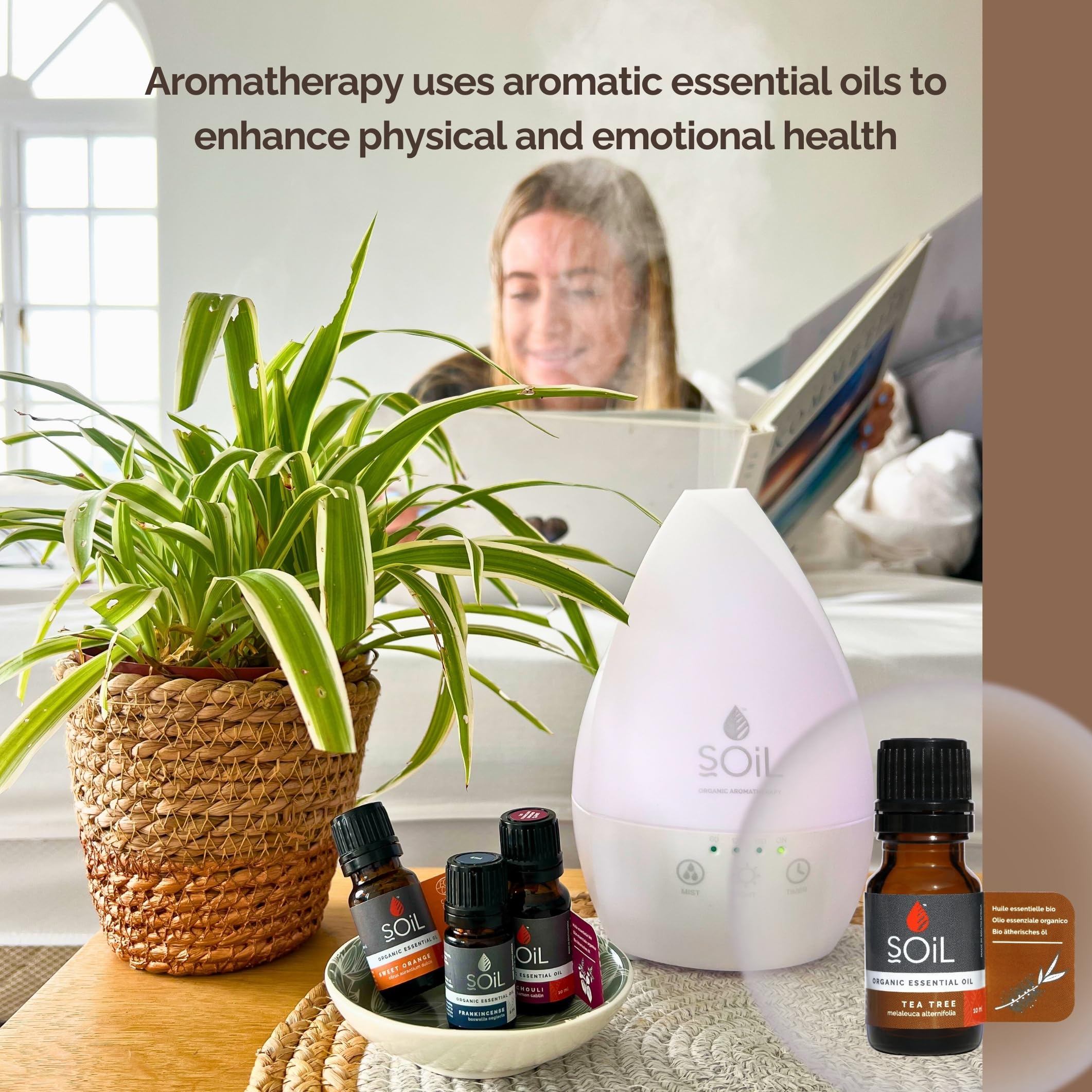 Organic Tea Tree Essential Oil (Melaleuca Alternifolia) - 100% Pure, Natural, Vegan & Non-GMO - USDA Certified Organic - 4oz (120ml) - 12-Pack of 10ml Bottles - Perfect for Aromatherapy, Skin Care & DIY Beauty Products