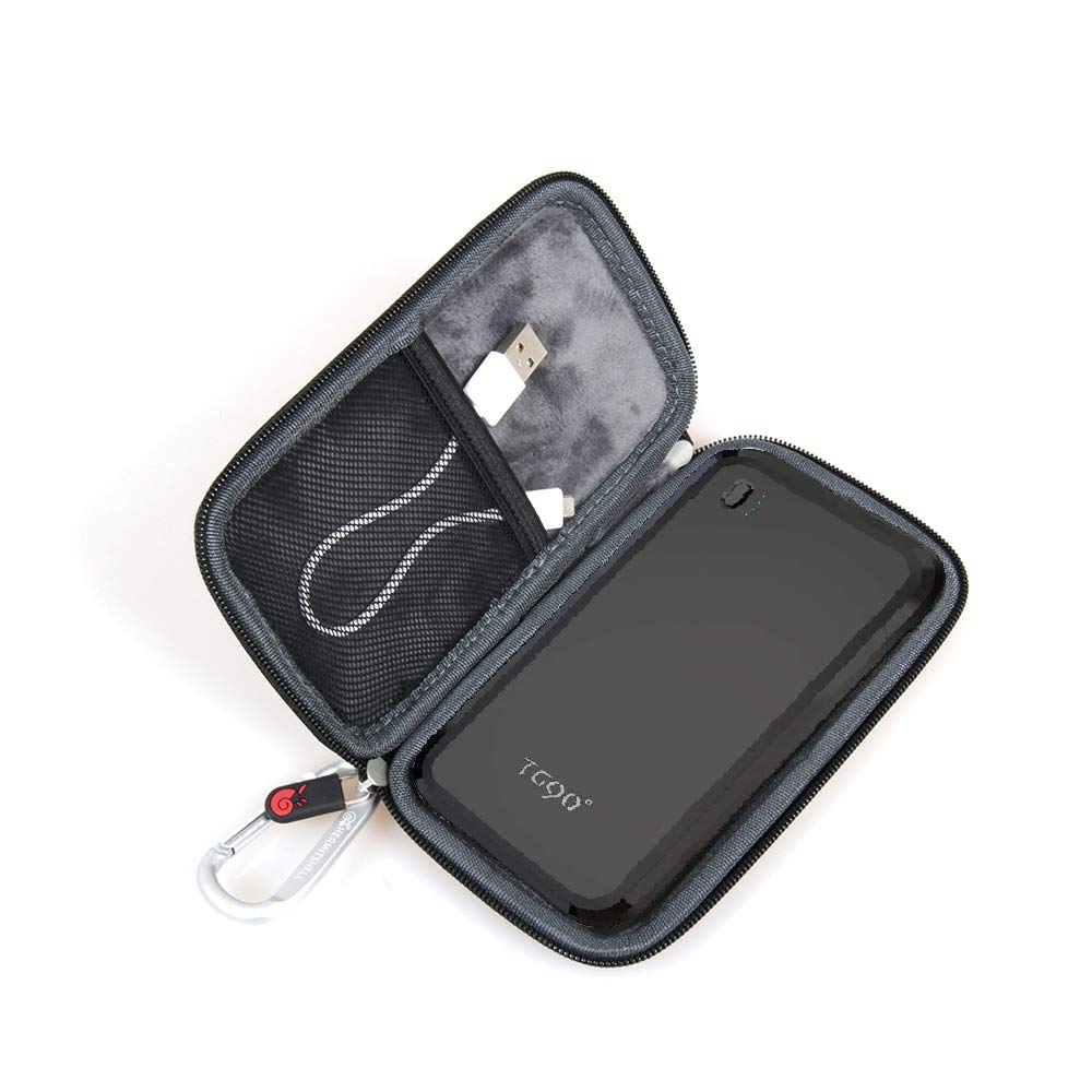Hermitshell Travel Case for TG90 Portable Charger - Durable Protective Cover for 10000mAh Power Bank - Perfect for Camping, Travel & Outdoor Adventures
