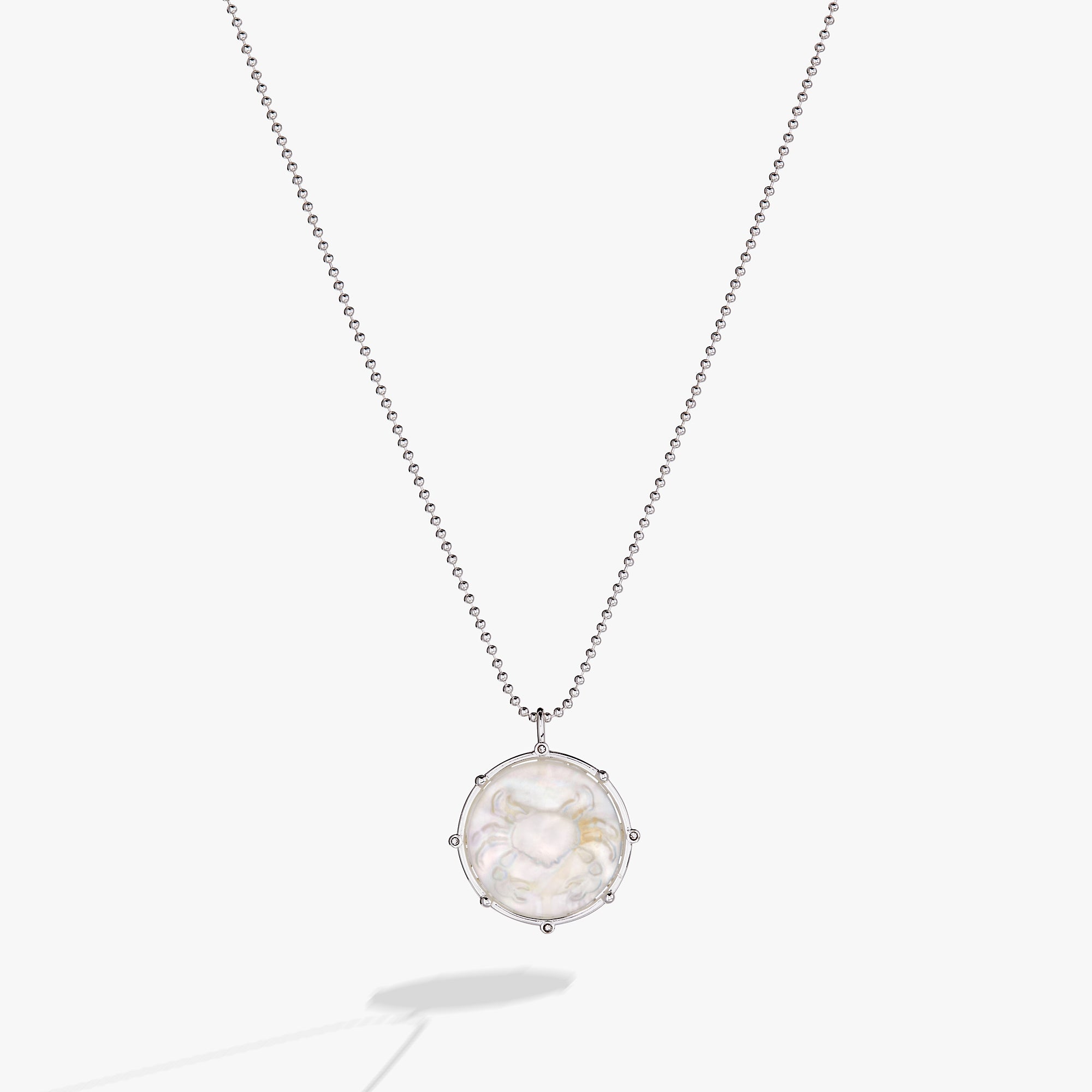Cancer Zodiac Double Sided Charm Necklace - Sterling Silver Zodiac Pendant for Women - Perfect for Birthday Gifts, Daily Wear & Spiritual Jewelry Collection