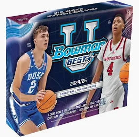 2024-2025 Bowman University Best Basketball Hobby Box - Collectible Trading Cards for NBA Prospects | Perfect for Sports Memorabilia Collectors and Basketball Fans