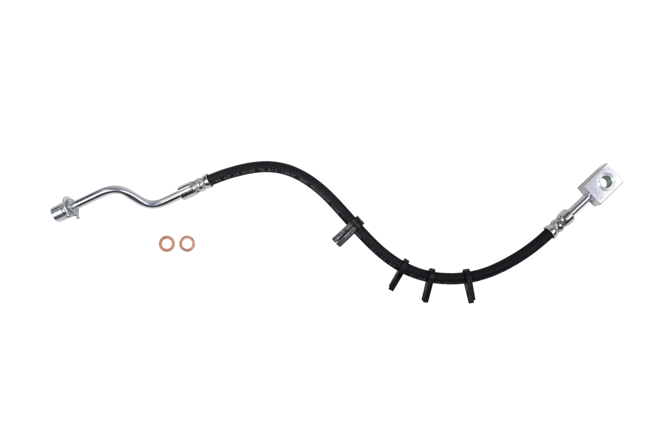 Sunsong 2202934 Brake Hydraulic Hose - High Performance Replacement for Smooth Braking | Perfect for Trucks, SUVs, and Off-Road Vehicles