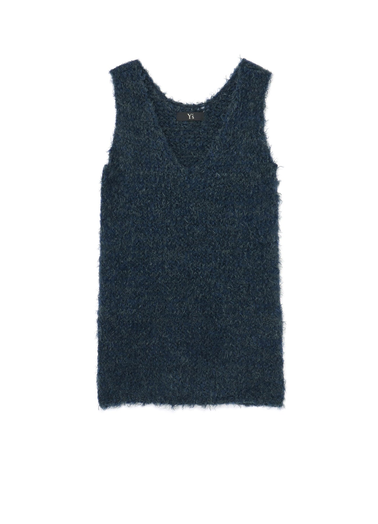 Combi Color Jersey V-Neck Compact Knit Vest for Women - Lightweight & Breathable Layering Top for Casual Wear & Office Outfits
