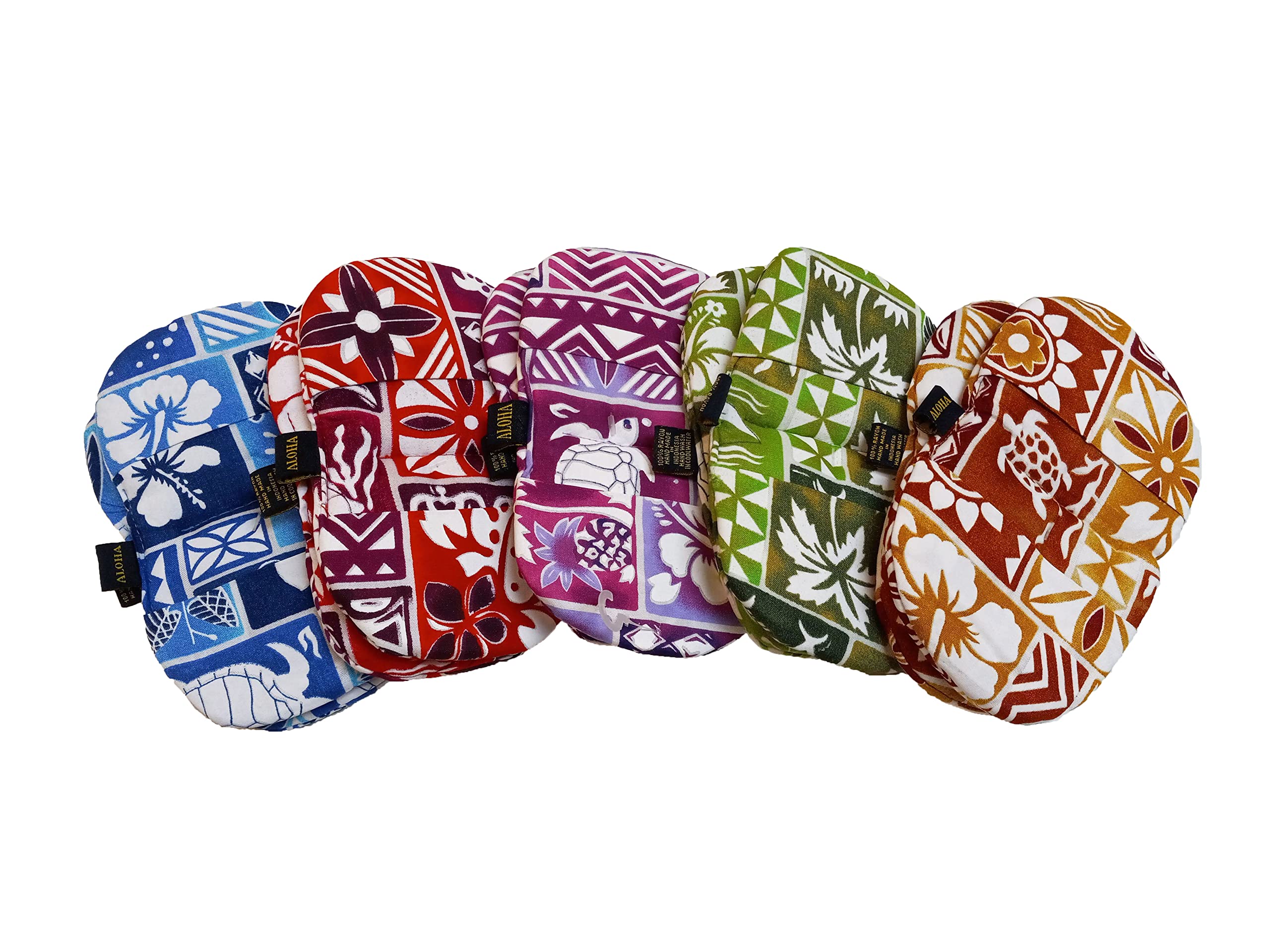 Set of 2 Akamai Maui Micro Mitts - Heat Resistant Microwave Oven Gloves & Potholders for Cooking, Baking, and Kitchen Safety