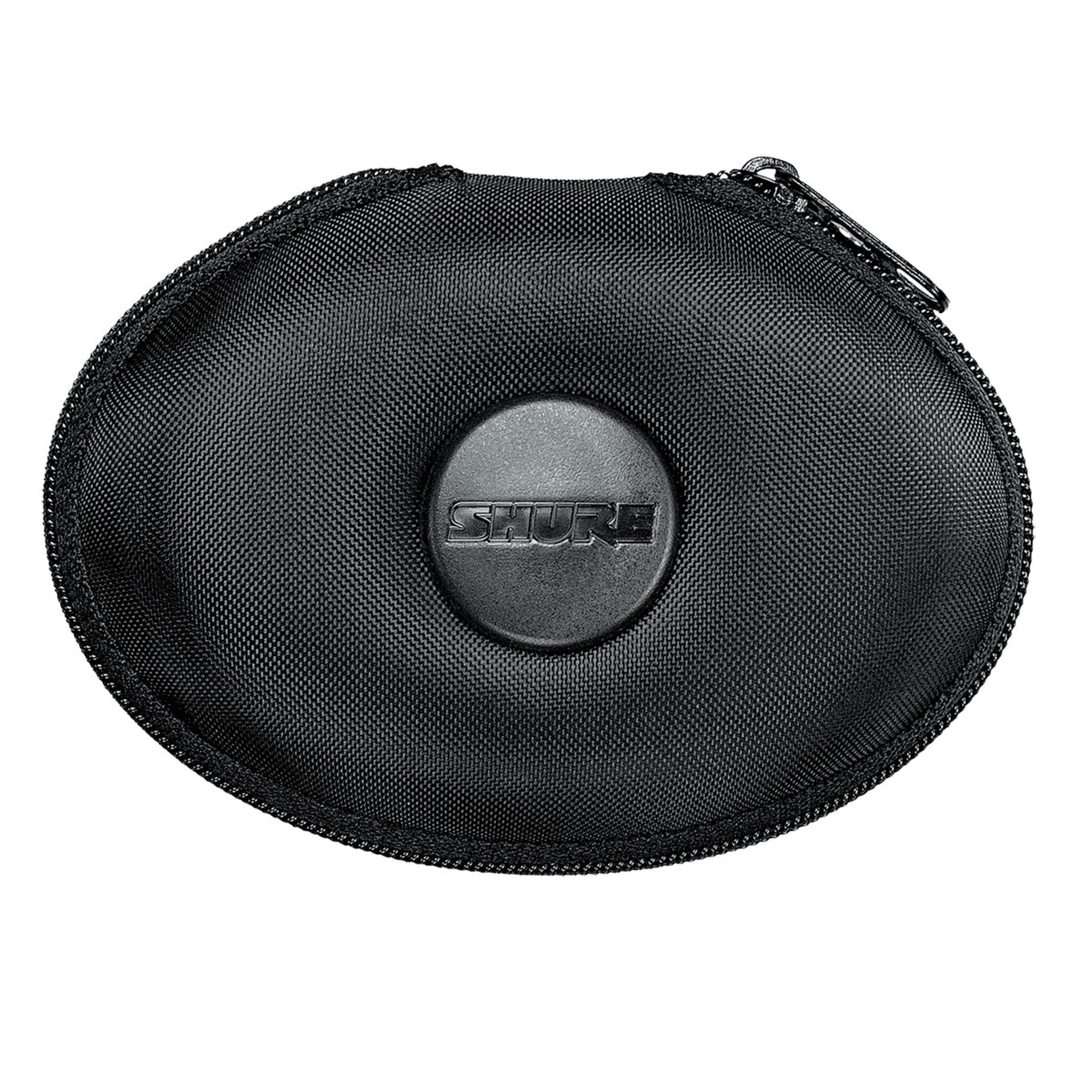 Shure EAHCASE Oval Fine Weave Zippered Earphone Carrying Case - Durable Protective Pouch for Headphones, Earbuds & Audio Accessories - Perfect for Travel, Gym & Daily Storage