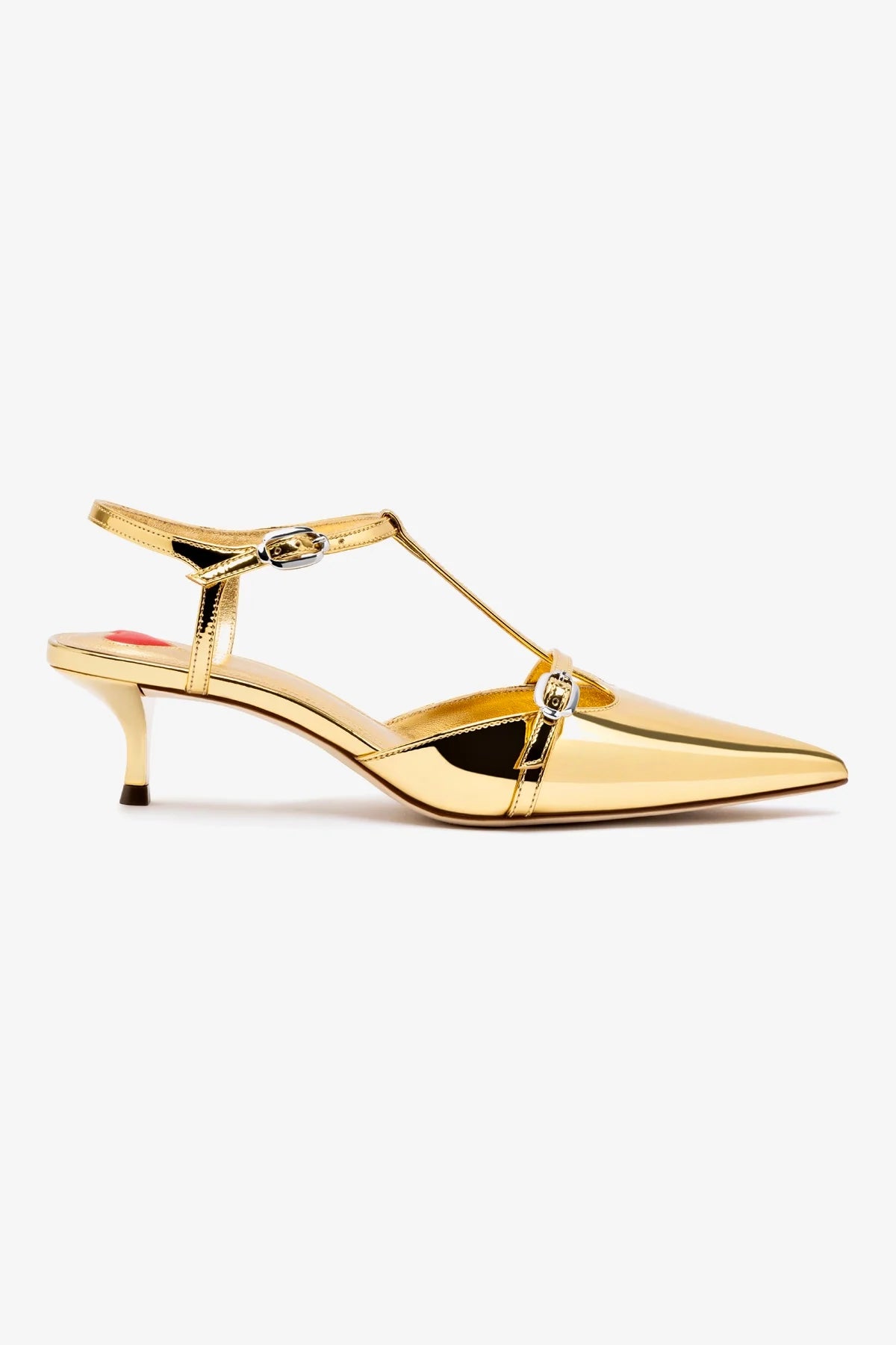 Grace Pump In Gold Specchio - Elegant Women's High Heel Pumps for Party, Wedding & Evening Wear (Gold Mirror Finish) - Perfect for Formal Events, Date Nights & Special Occasions