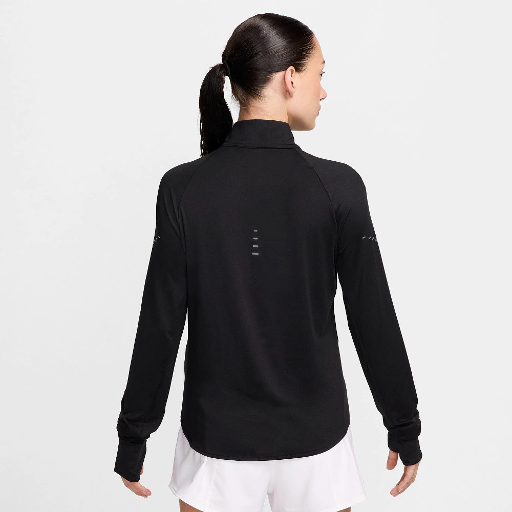 Nike Women's Swift Dri-FIT UV Protection 1/2 Zip Running Top - Moisture-Wicking Workout Shirt for Outdoor Jogging & Fitness Training