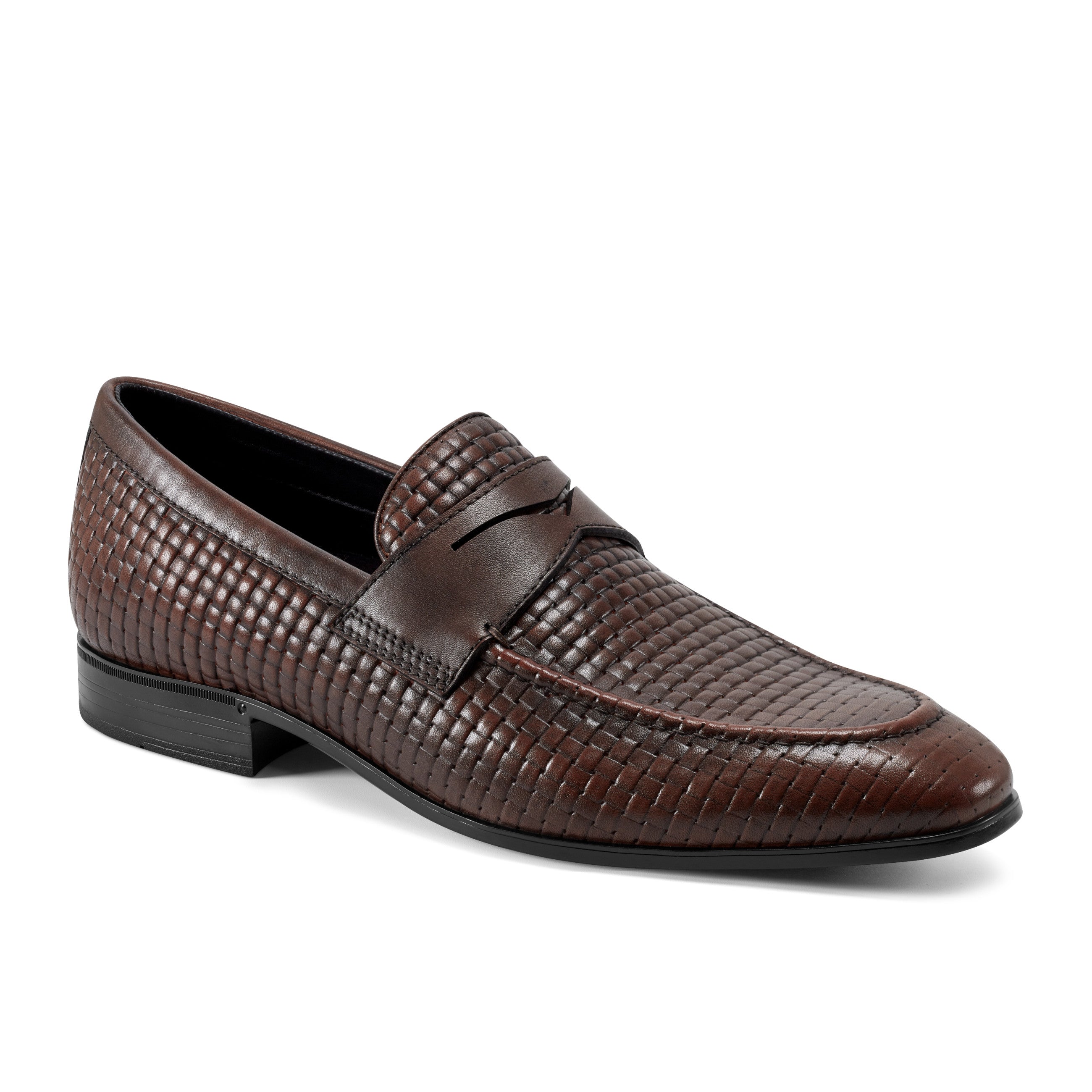 Men's Cory Slip-On Penny Loafers - Comfortable Dress Shoes for Business, Office & Formal Occasions | Classic Leather Slip-On Loafers for Men