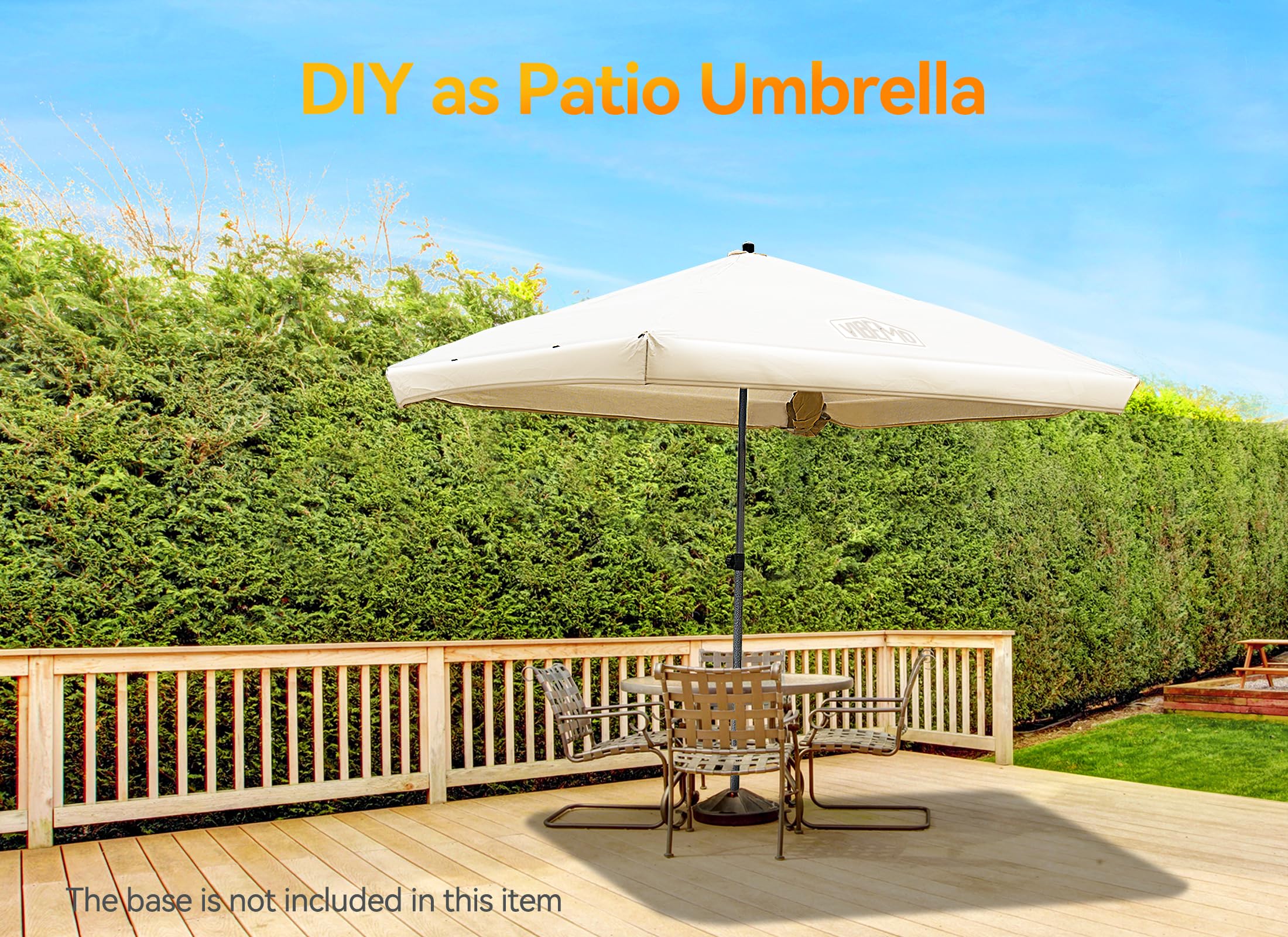 6.2' x 6' Portable Beach Cabana with Side Wall - UPF 50+ UV Protection & Waterproof Canopy - 4 Adjustable Height Settings - Easy Setup Cool Cabana Tent for Beach, Poolside, Backyard & Outdoor Patio Shelter