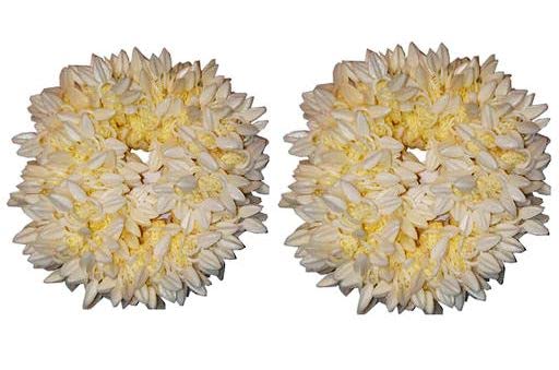 Fragrant Floral Gajra Hair Accessory for Women - Perfect for Weddings, Parties & Festivals