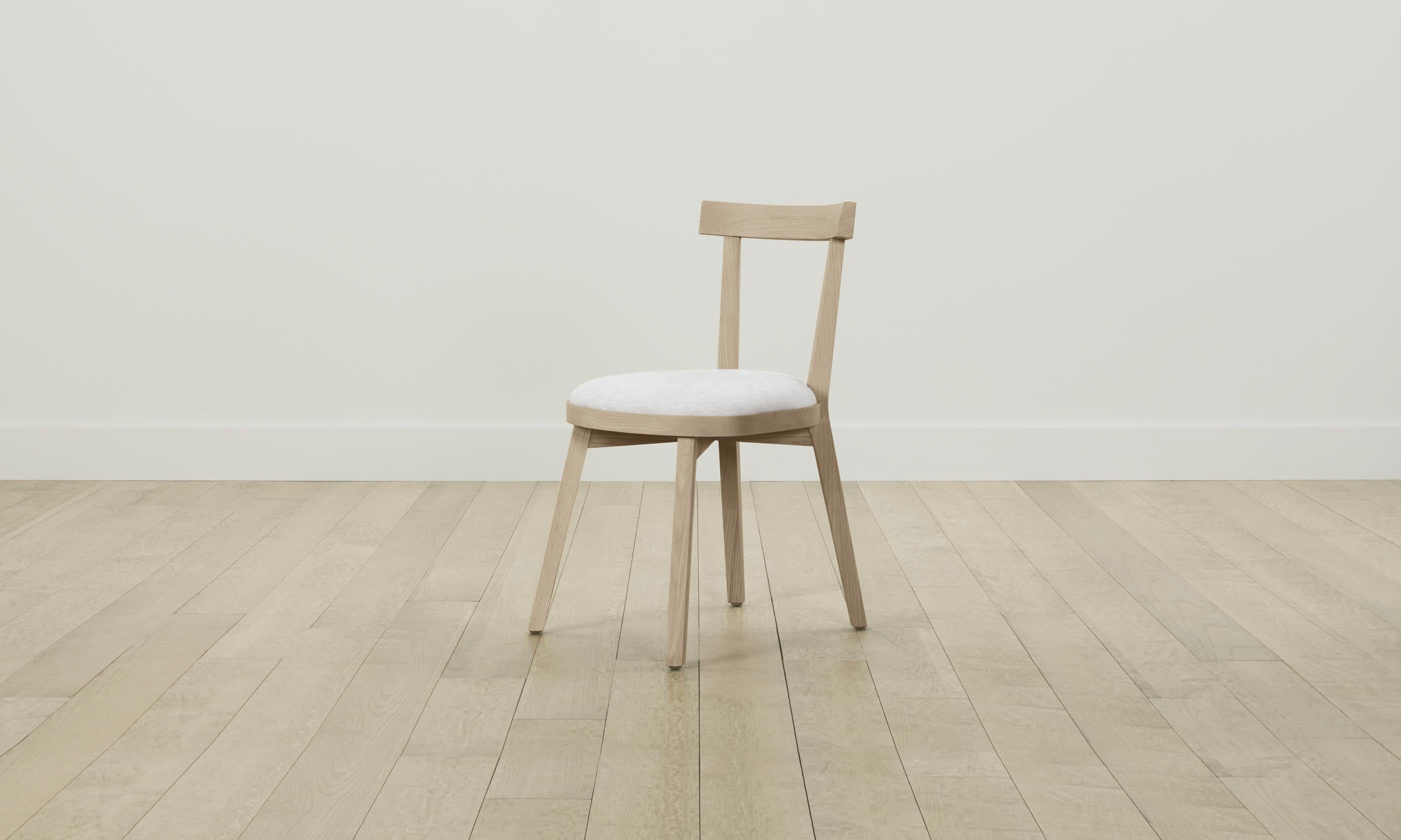 Allen Dining Chair - Modern Performance Tweed Upholstered Seat - Perfect for Kitchen, Dining Room & Office Use