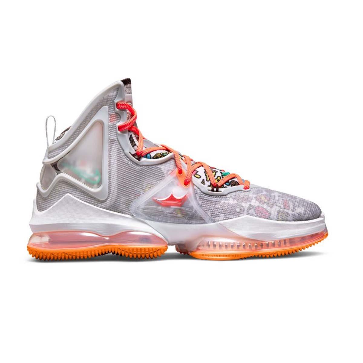 LeBron 19 'Fast Food' Basketball Shoes - Men's High-Performance Sneakers for Court Play & Streetwear Fashion | Best for NBA Games, Training & Casual Outfits
