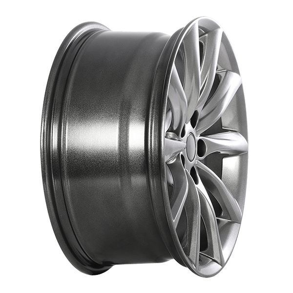 Tesla OE Style 18x8.5 Gunmetal Wheel Replica - 5x114.3 Bolt Pattern - Perfect for Model S/X/Y Performance Upgrade & Custom Car Builds