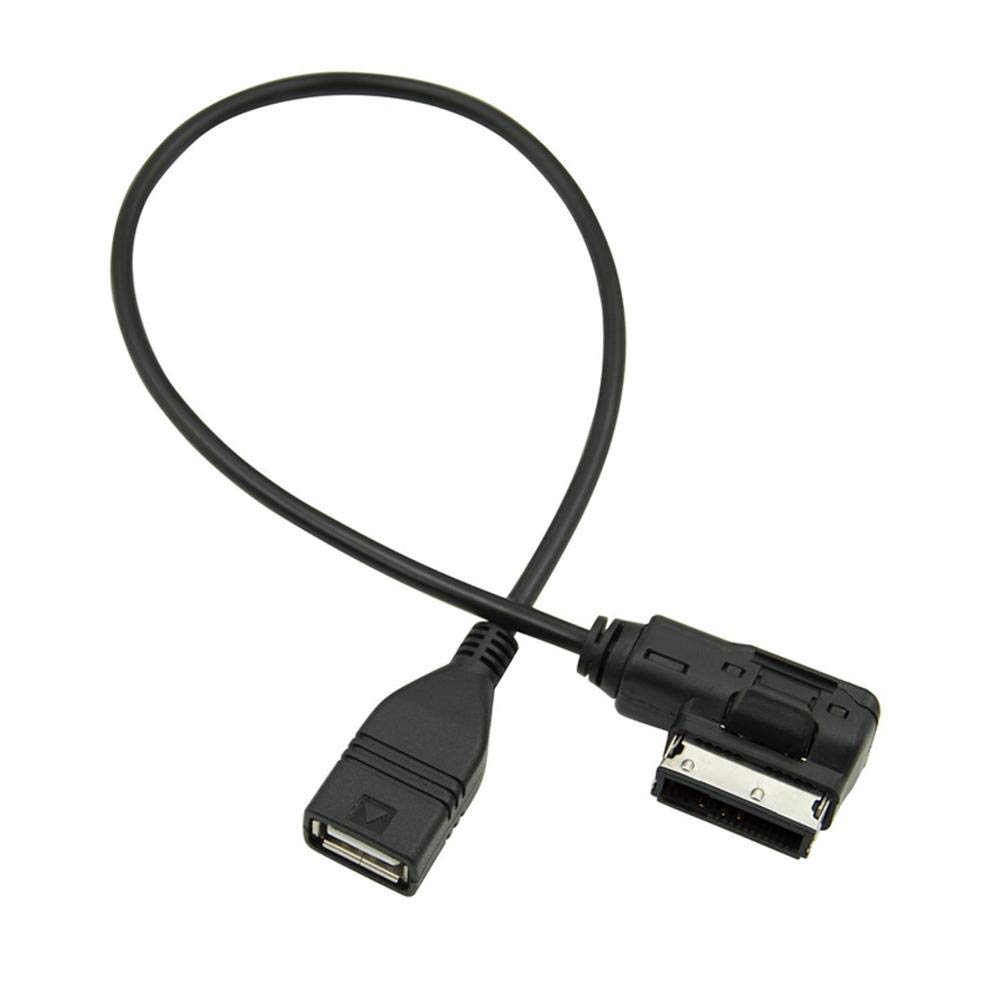 Original MMI to AUX Cable Adapter - USB Music Interface AMI MMI MP3 Cable for Audi S4 S5 S6 - Car Audio Auxiliary Input for Smartphone Music Streaming & Hands-Free Calling