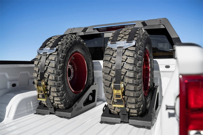 Addictive Desert Designs Universal Tire Carrier - Heavy Duty Off-Road Spare Tire Mount for Jeep, Truck & SUV | Perfect for Overlanding & Off-Road Adventures
