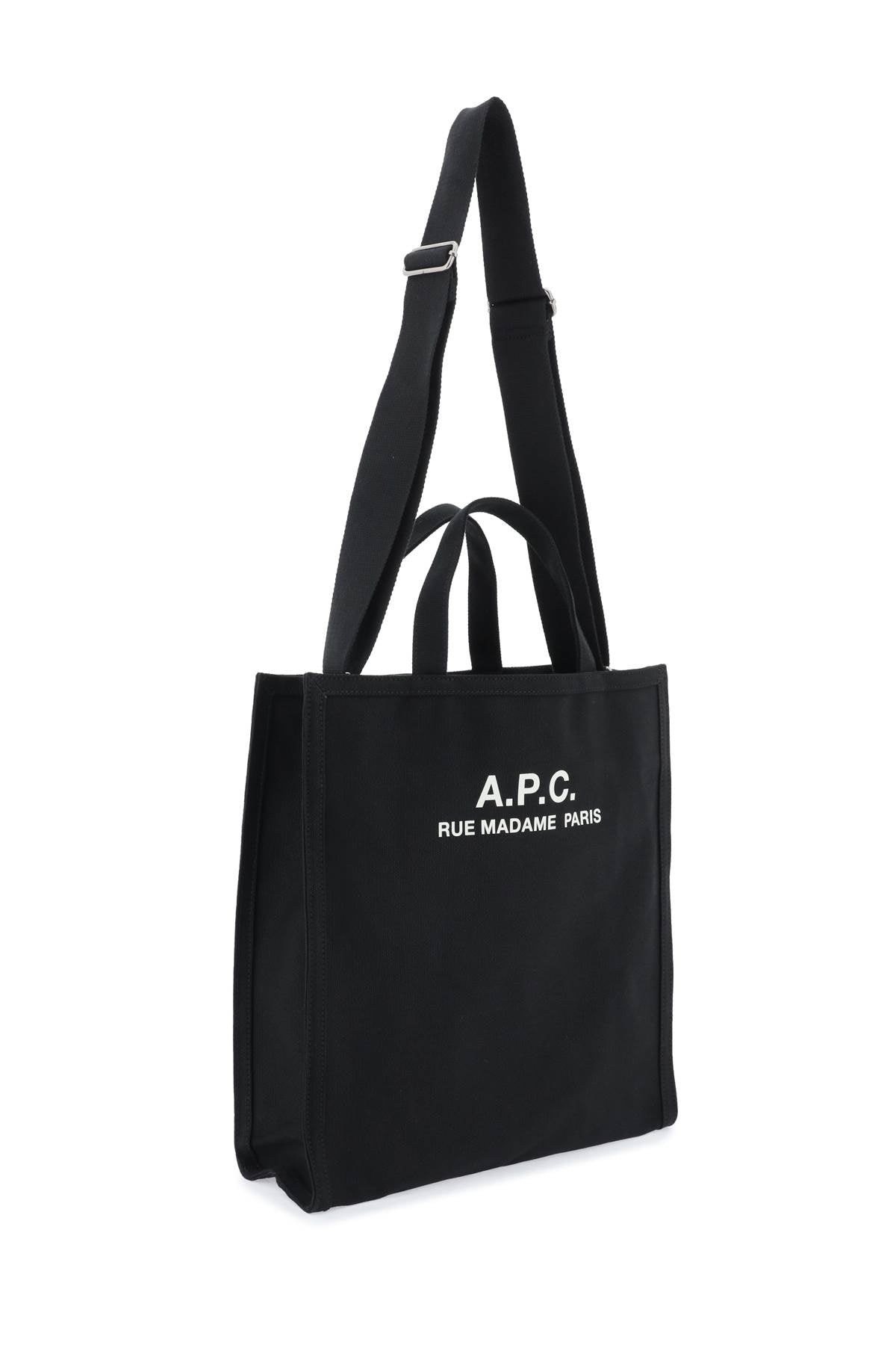 A.P.C. Récupération Canvas Shopping Tote Bag for Men - Durable & Stylish Eco-Friendly Carryall for Work, Travel & Daily Use