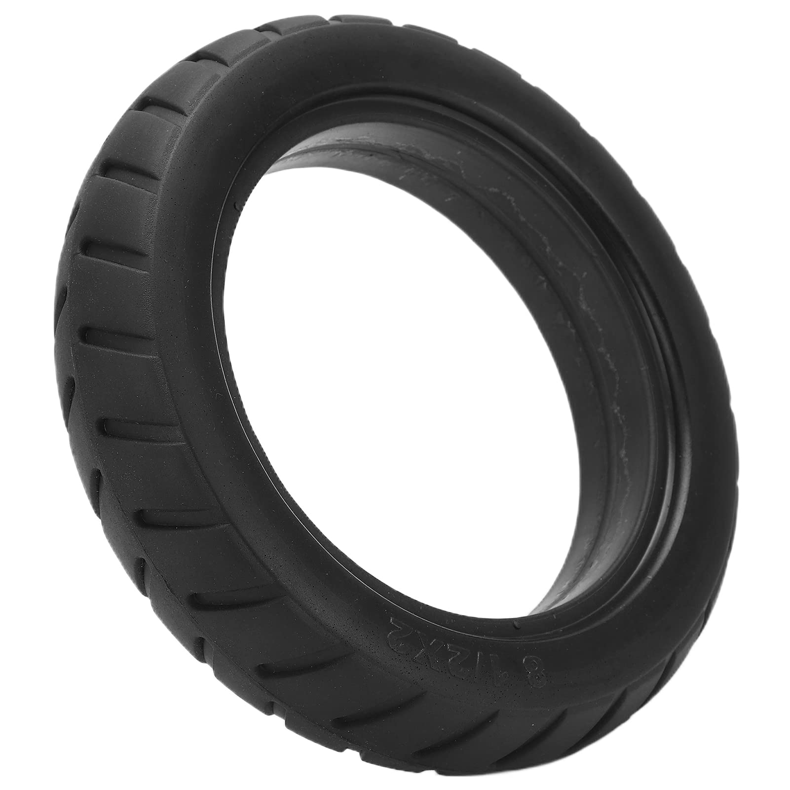 8.5 Inch Solid Tire for M365 Electric Scooter - Puncture Proof, Anti-Skid, Explosion-Proof with Striped Design - Perfect for Commuting, Urban Travel & Outdoor Adventures