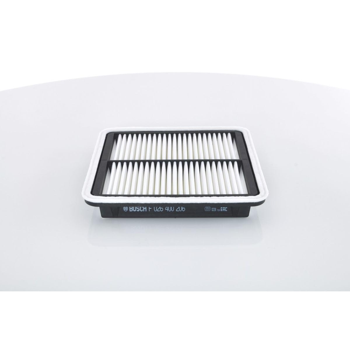 Bosch S0206 Premium Car Air Filter - High Performance Engine Protection for Sedans, SUVs & Trucks - Improves Airflow & Fuel Efficiency