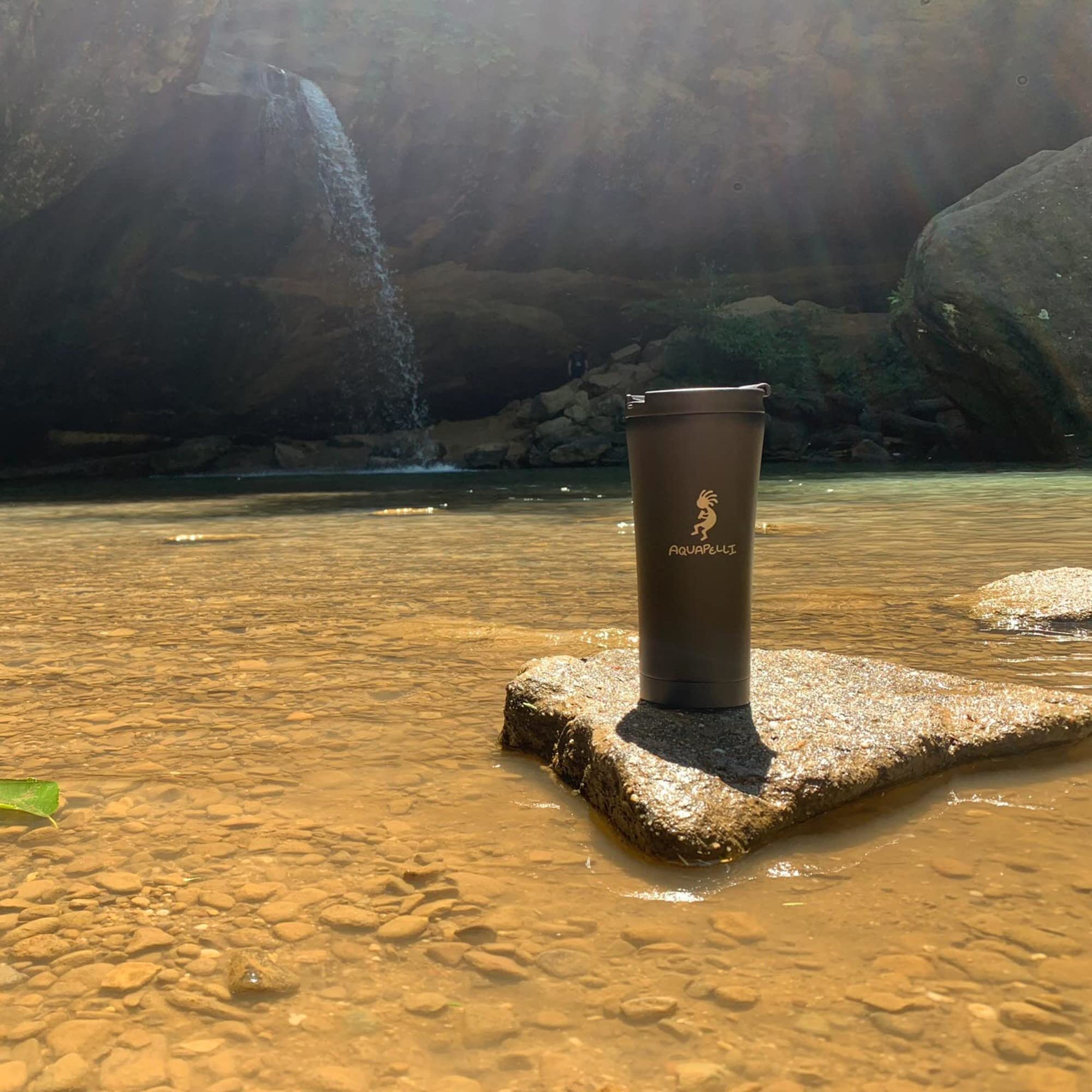Vacuum Insulated Travel Coffee Mug 16oz - Stainless Steel Thermos with Leak-Proof Lid, Keeps Hot/Cold for Hours - Perfect for Commuting, Hiking & Office Use (Midnight Black)