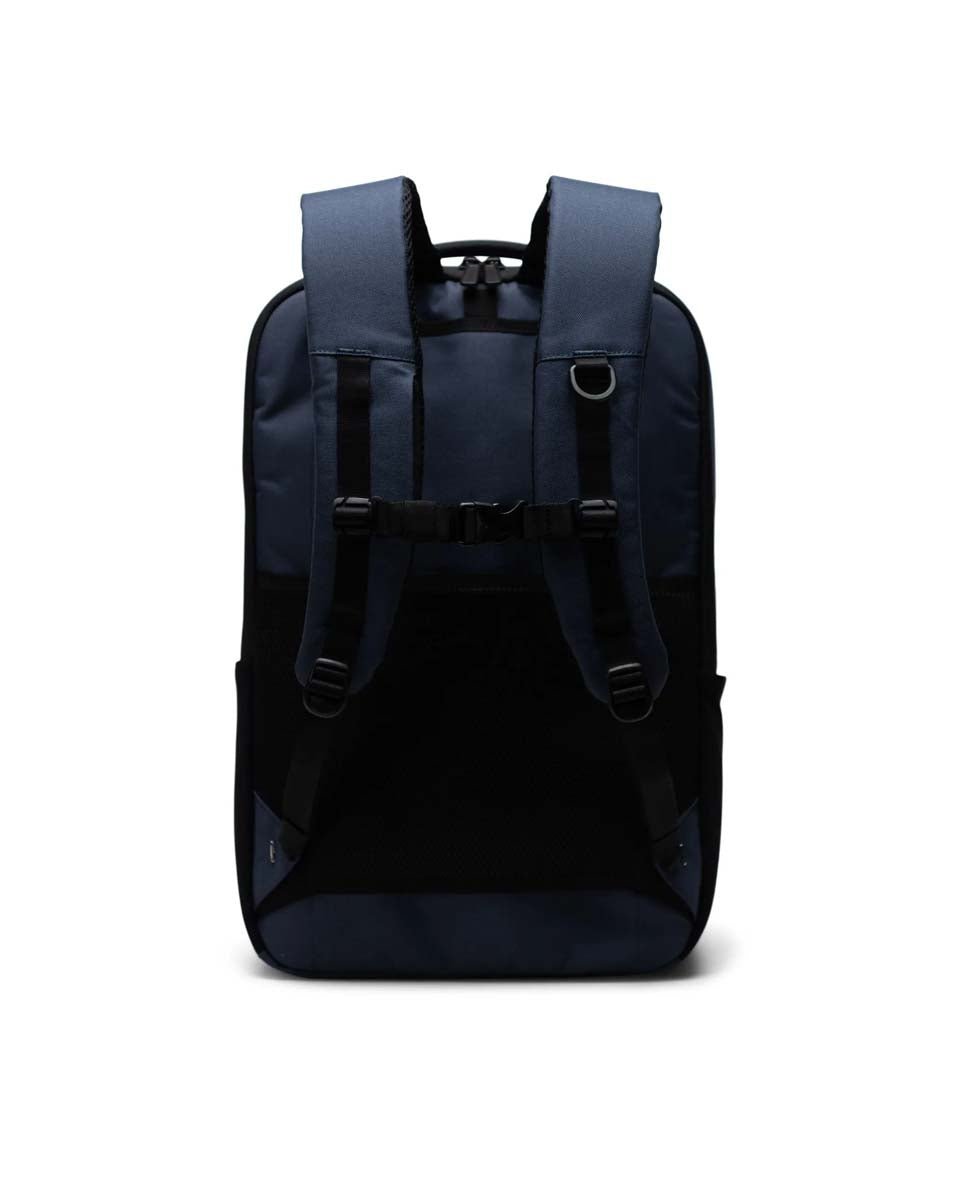 Herschel Kaslo Backpack Tech - Water-Resistant Laptop Backpack with USB Charging Port, Mood Indigo - Perfect for Work, Travel & College Students