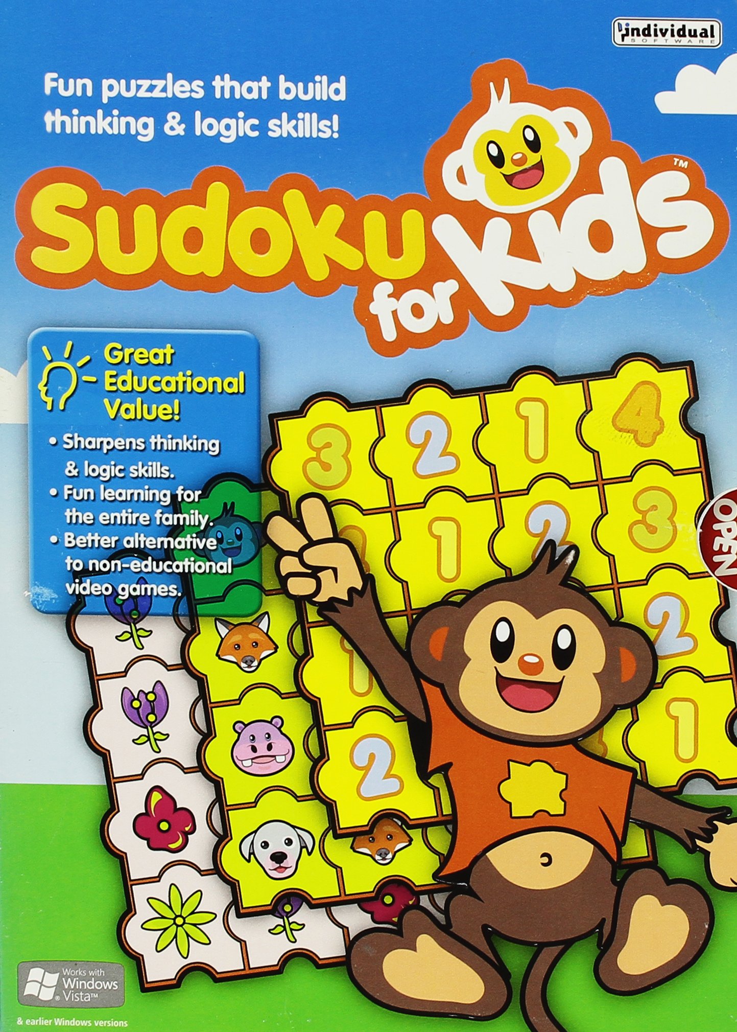Fun Sudoku Puzzles for Kids - Educational Brain Games for Children | Perfect for Learning & Entertainment at Home or School