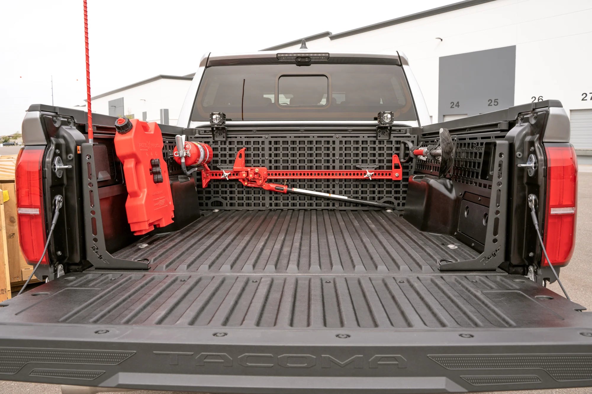 Rago Fabrication MOLLE Bed Panels for 2024+ Toyota Tacoma - Heavy Duty Truck Bed Storage System for Camping & Off-Road Adventures