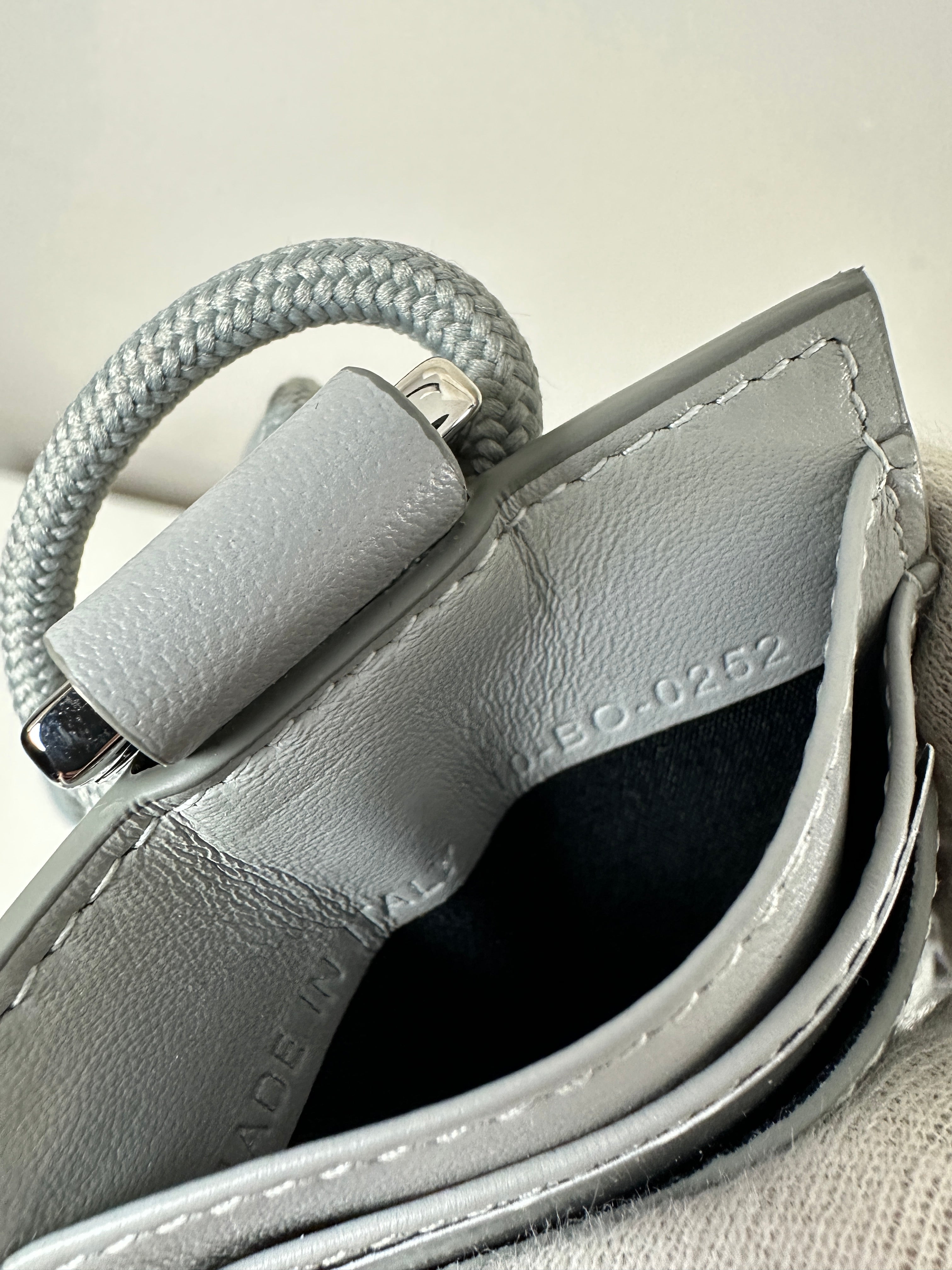 Dior CD Diamond Print Grey Coated Canvas Card Holder with Lanyard - Stylish Wallet for Everyday Use, Travel & Events