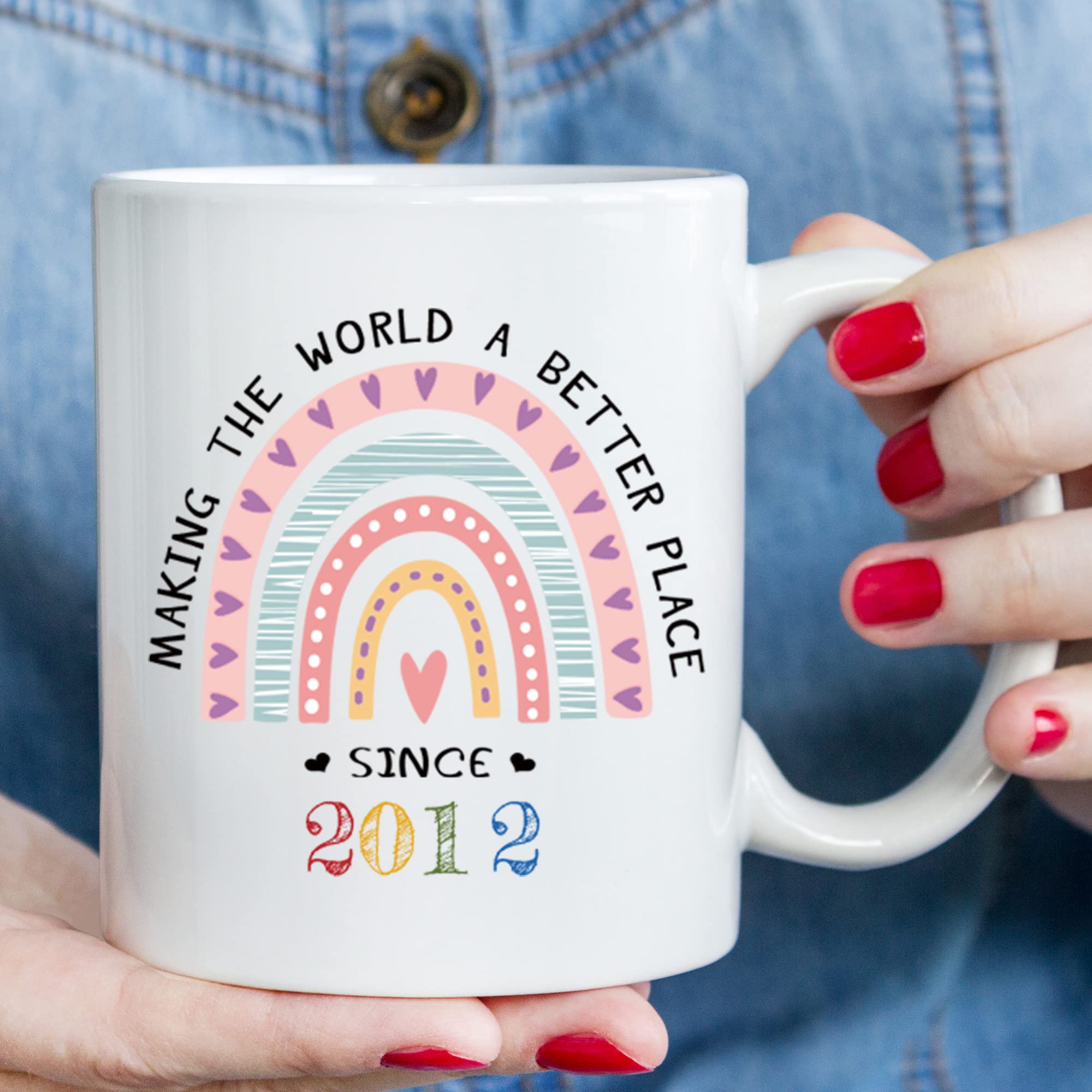 2012 Birthday Gifts for Women - Inspirational 11 oz Coffee Mug - Perfect Gift for Daughter, Friend, Sister, Cousin & Granddaughter - Ideal for Office, Home & Coffee Breaks