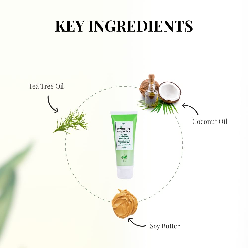 Organic Tea Tree Oil Body Wash with Australian Tea Tree & Coconut Oil - Anti-Fungal, Antibacterial & Odor Control for Men & Women | Sulfate & Paraben Free (100g) | Refreshing Shower Gel for Acne, Dry Skin & Daily Hygiene