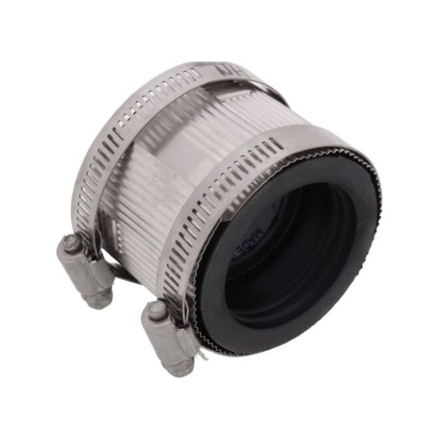 Fernco NH 33 3 No Hub Coupling - PVC Pipe Connector for Plumbing & Drainage - Perfect for Home Repairs, Sewer Lines & Industrial Applications