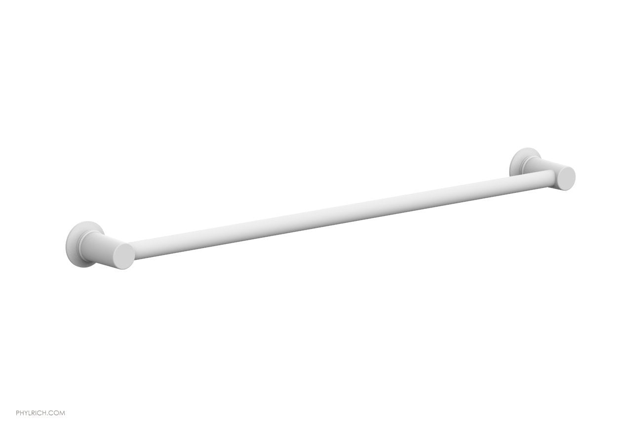 HEX MODERN 24-Inch Towel Bar 501 71 - Brushed Nickel Bathroom Towel Rack for Hand & Bath Towels - Perfect for Bathroom, Spa, and Guest Room Decor