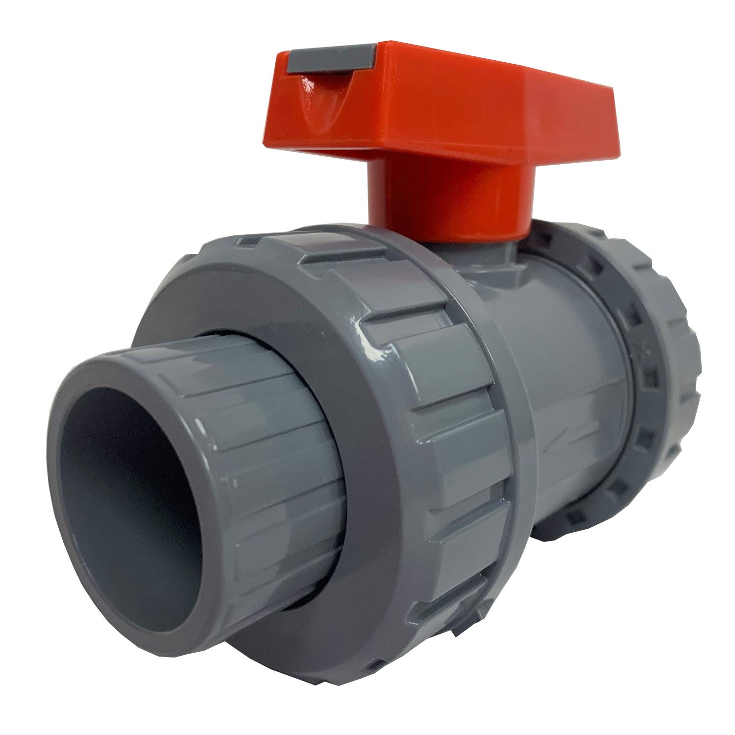 4 Inch SCH 80 CPVC True Union Ball Valve with Socket Ends - Ideal for Industrial Piping, Water Treatment & Chemical Processing Systems